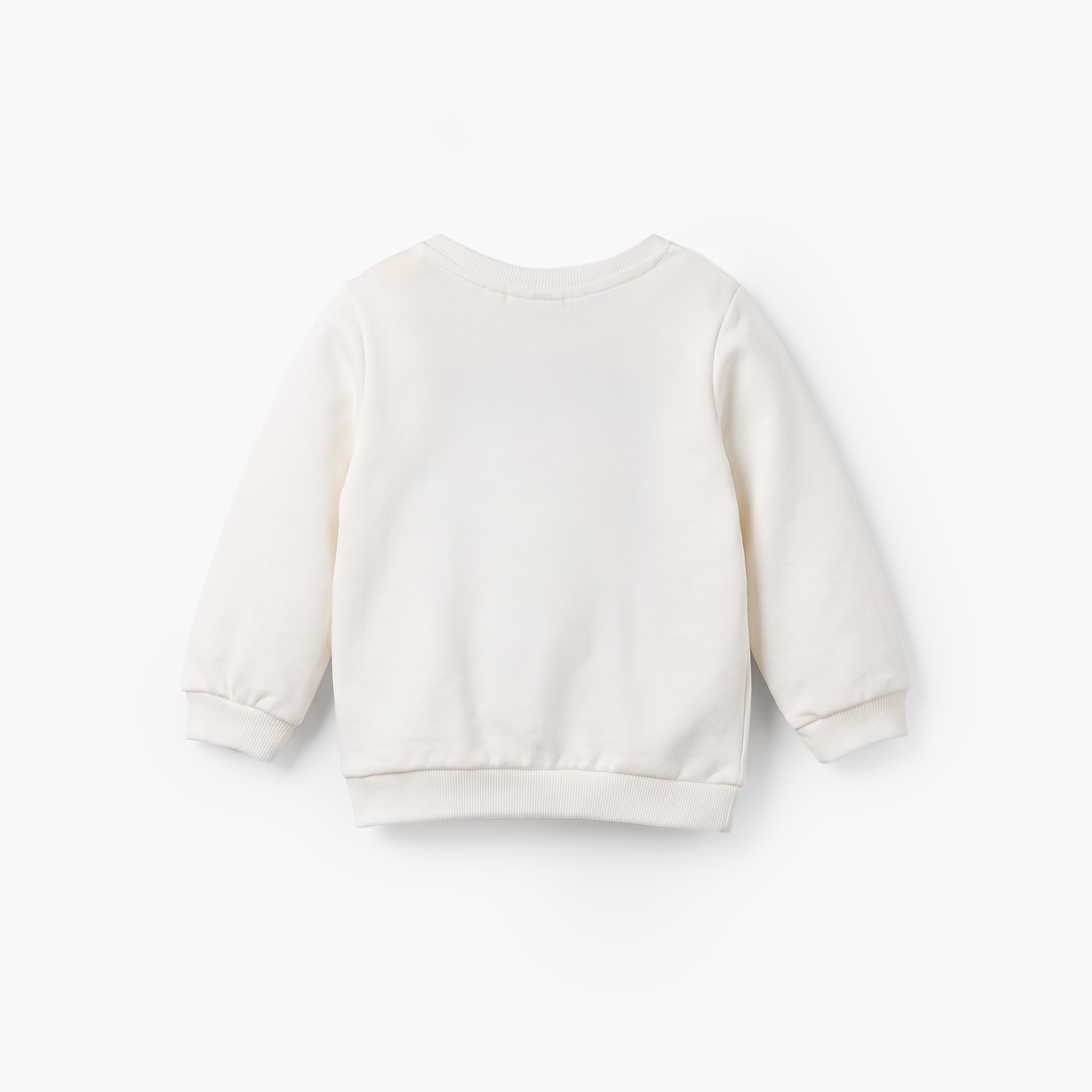 Juniors Tiger Print Sweatshirt with Long Sleeves-baby-boys-clothing-winterwear-sweatshirts-image-3