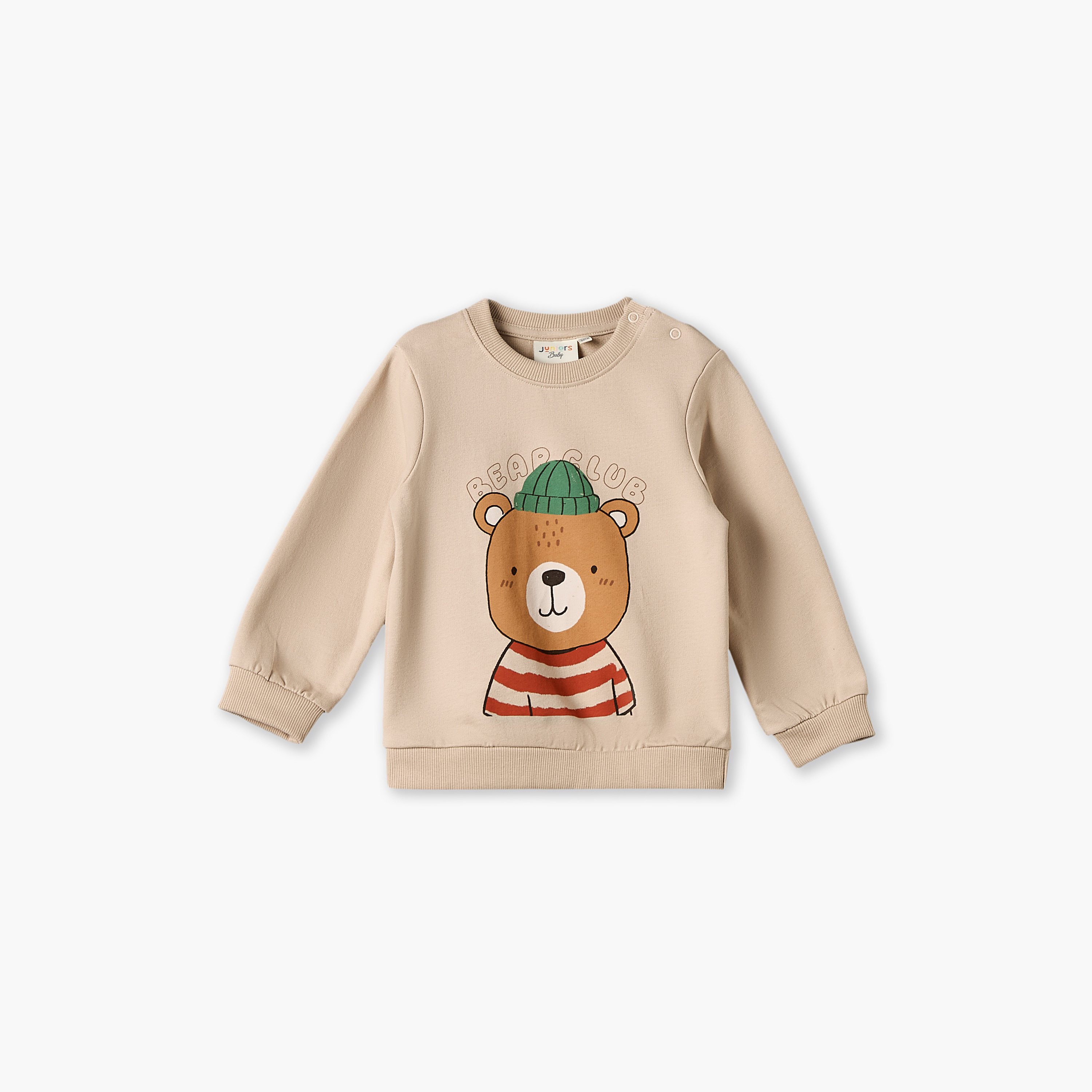 سويت شيرت برقبة مستديرة وطبعات من جونيورز-baby-boys-clothing-winterwear-sweatshirts-image-2