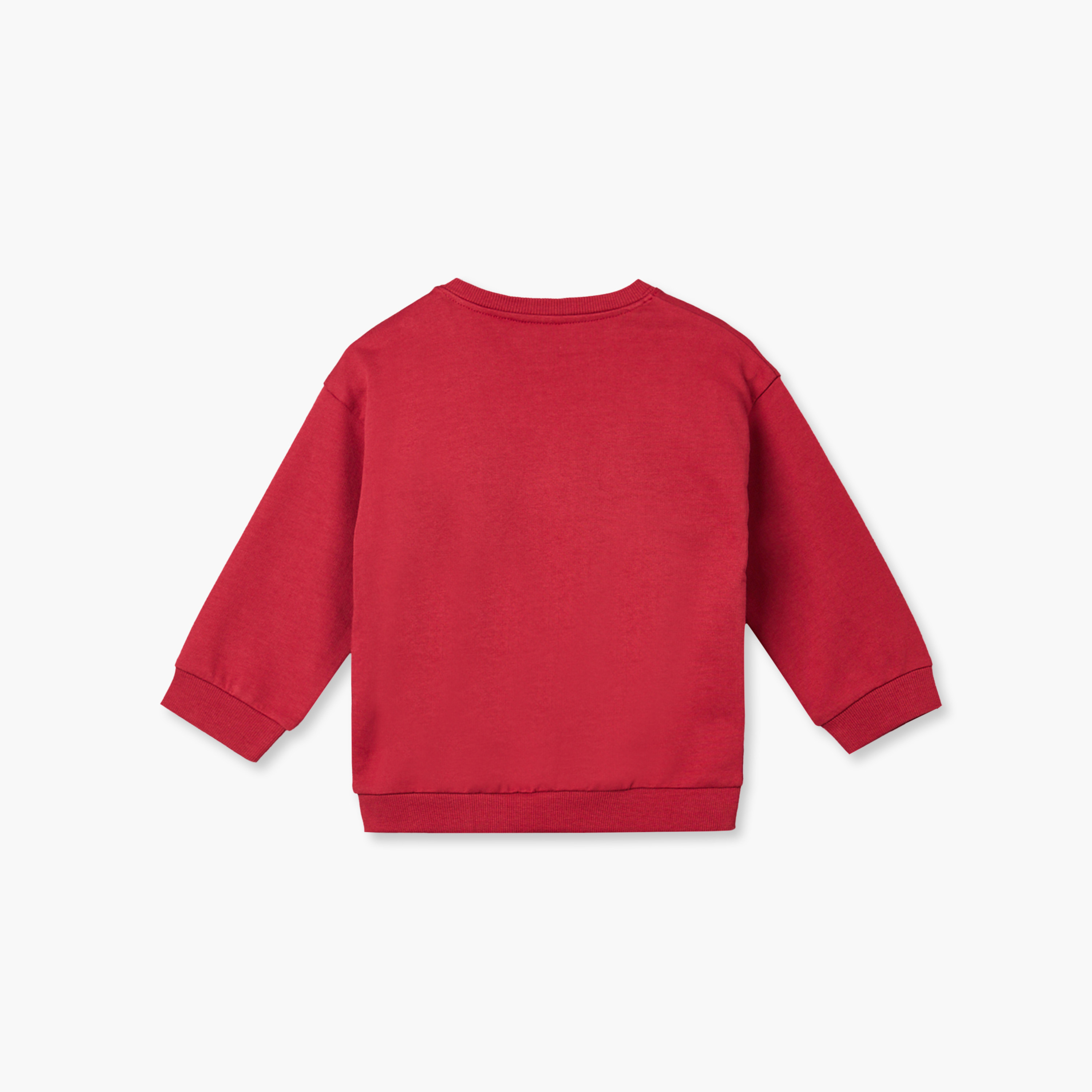 سويت شيرت بياقة مستديرة وأزرار إغلاق كبس من جونيورز - قطعتين-baby-boys-clothing-winterwear-sweatshirts-image-4