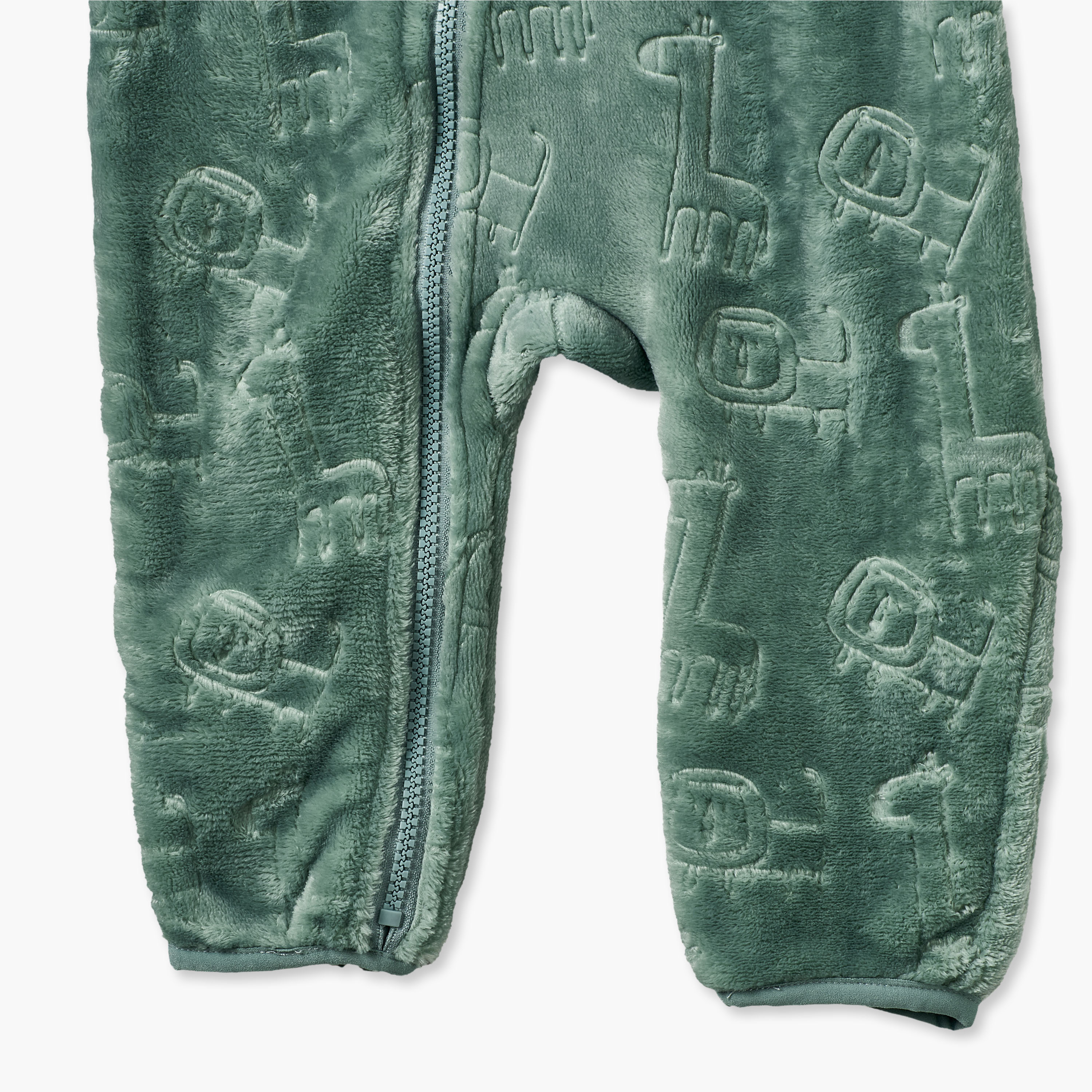 سليب سوت بياقة مستديرة وأكمام طويلة بتصميم سفاري بارز من جونيورز-baby-boys-clothing-nightwear-sleepsuits-image-5