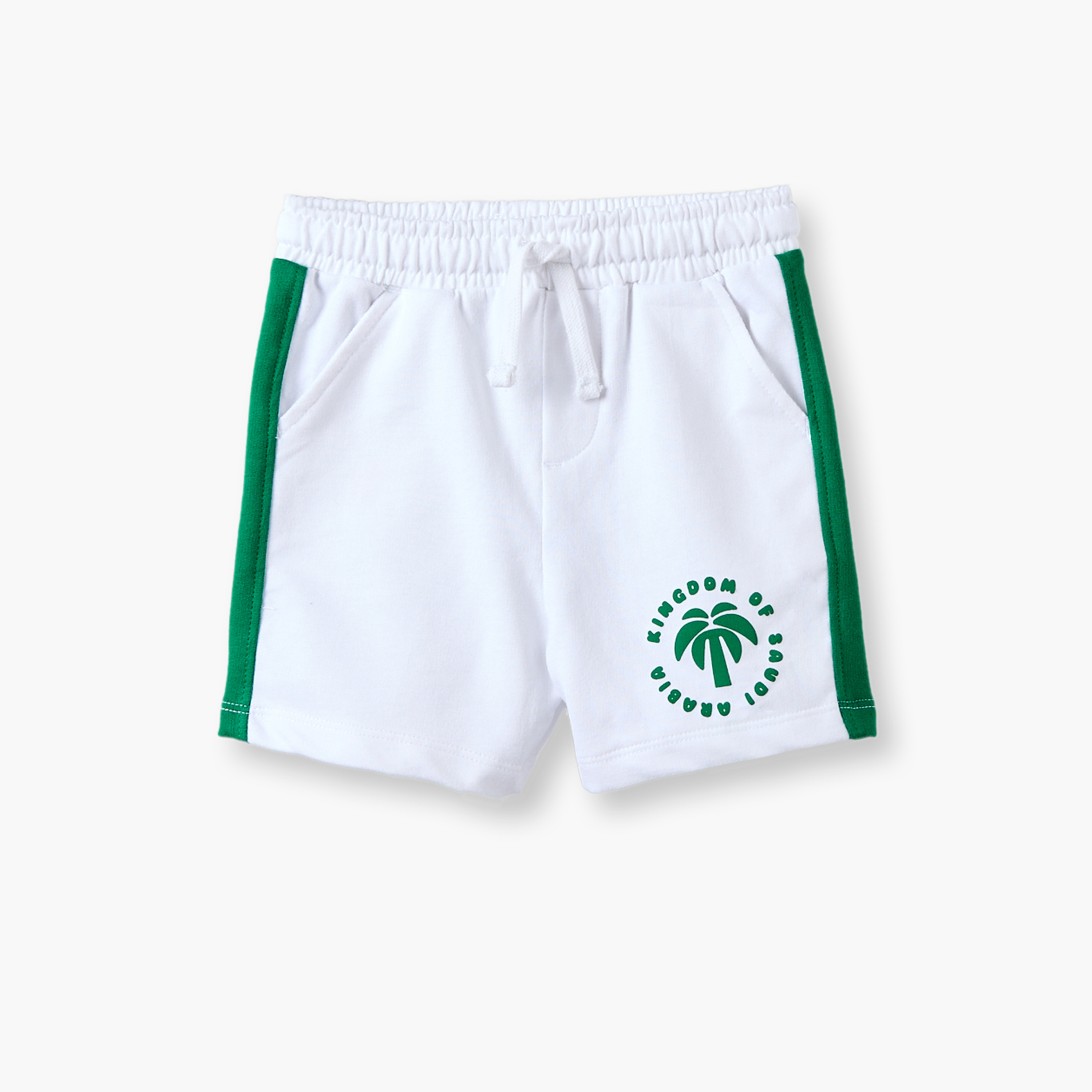 طقم تيشيرت بياقة ضيقة وأكمام قصيرة وشورت بطبعات من جونيورز-baby-boys-clothing-setsandcoords-image-4