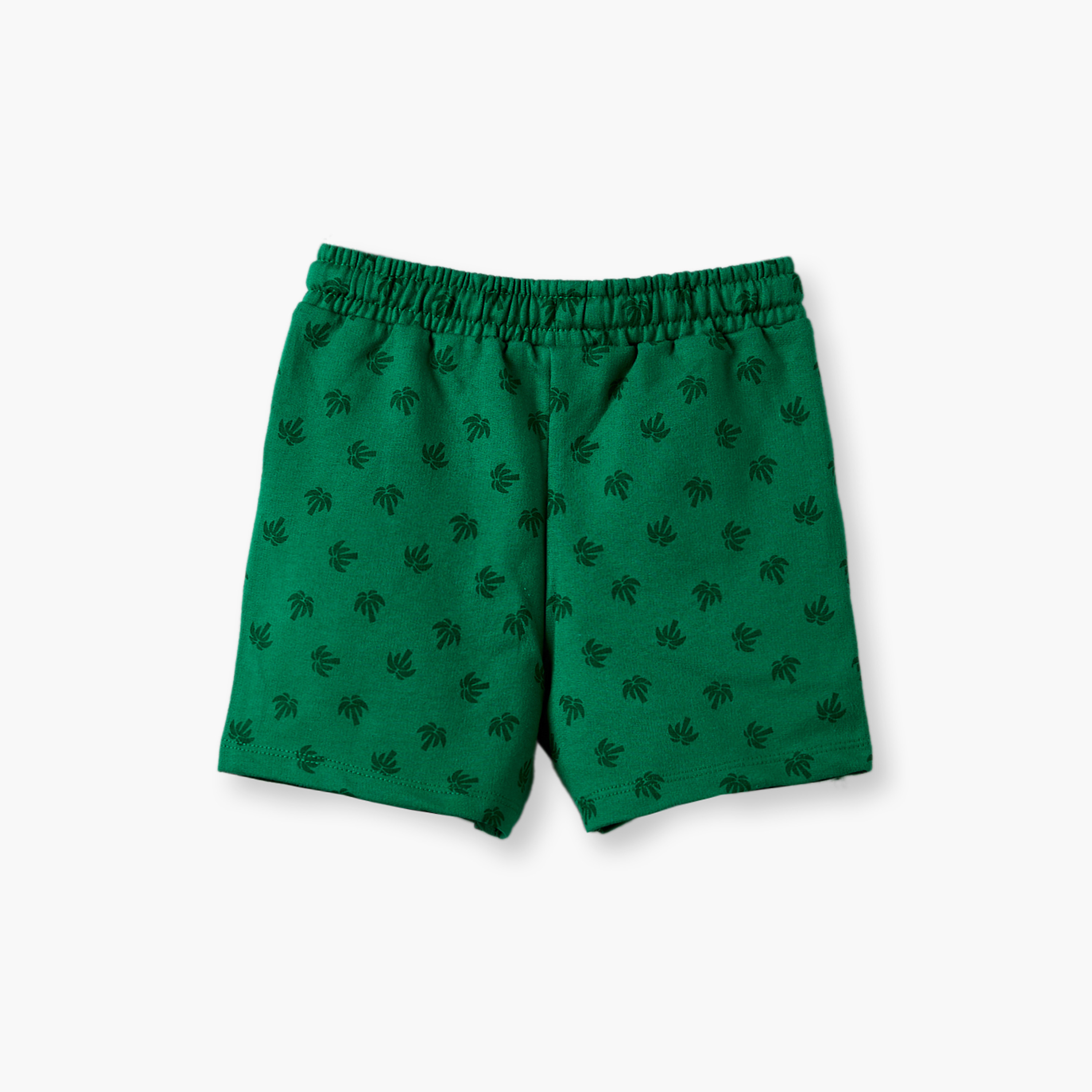 Juniors Crew Neck Short Sleeves T-shirt and Shorts Set with KSA National Day Print-baby-boys-clothing-setsandcoords-image-6