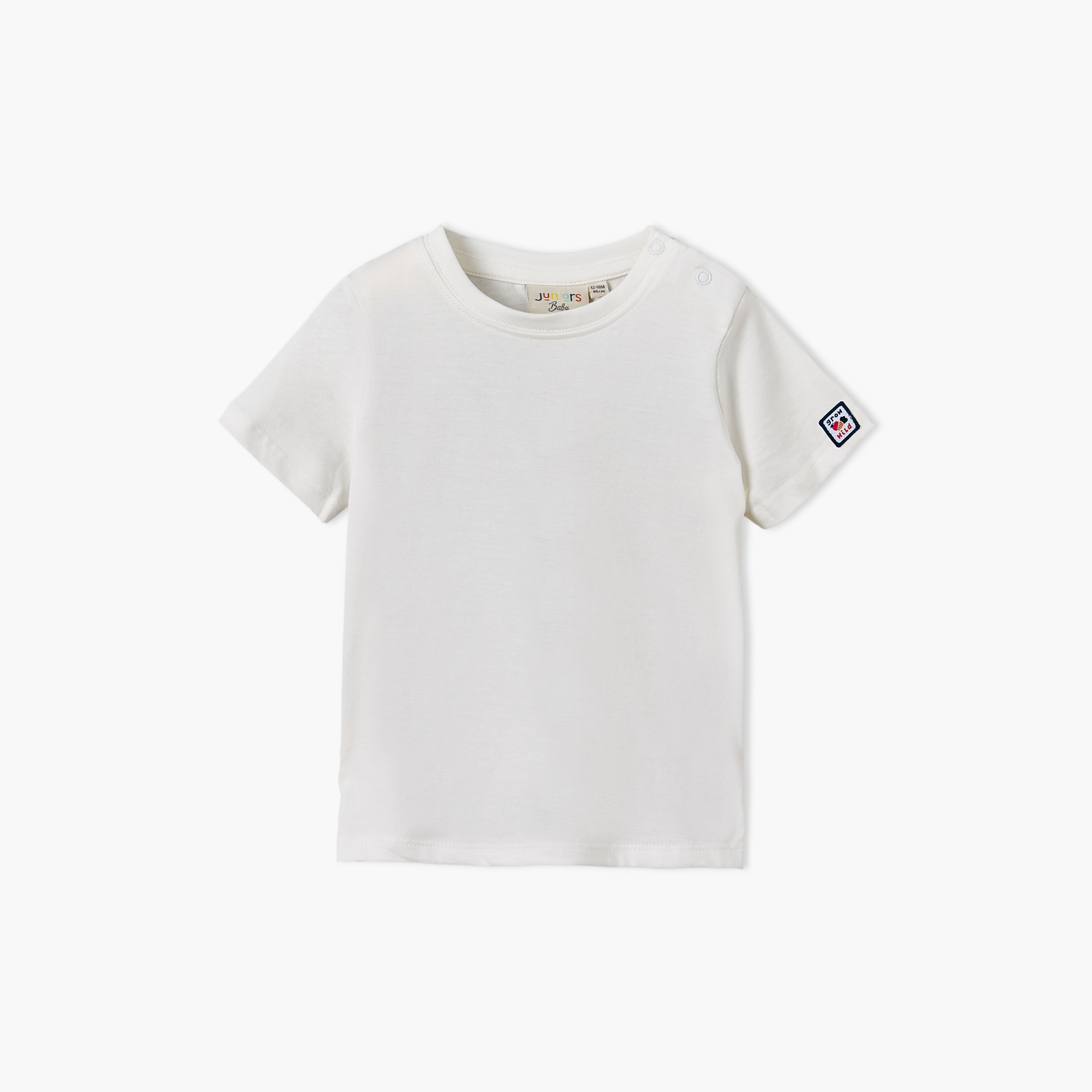 طقم دنغري بزخارف وتيشيرت بأكمام قصيرة وياقة مستديرة من جونيورز-baby-boys-clothing-setsandcoords-image-5