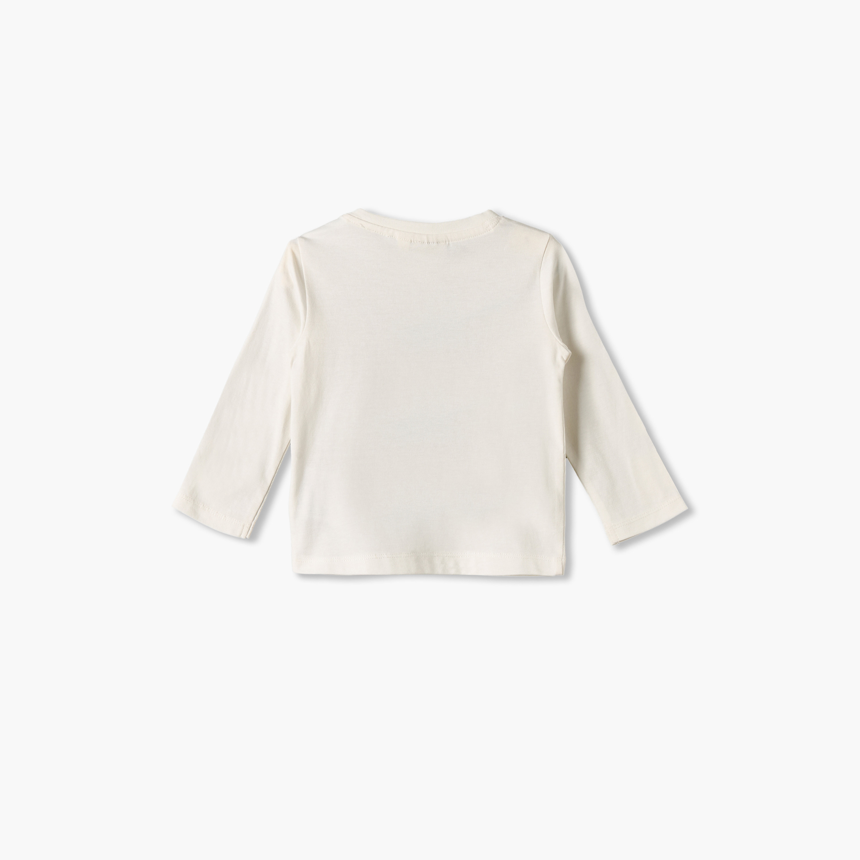 طقم بنطلون رياضي وسويت شيرت بقبعة وتيشيرت بطبعات 3 قطع من جونيورز-baby-boys-clothing-setsandcoords-image-4