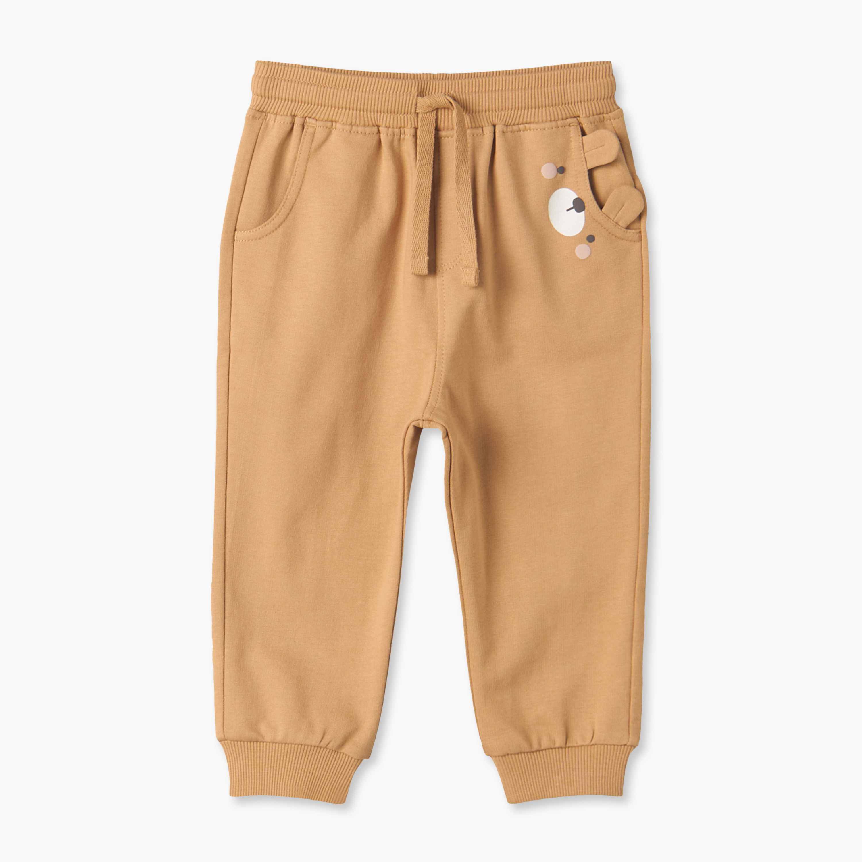 طقم من 3 - سويتشيرت بياقة ضيقة وأكمام طويلة وبنطلون جوجر بطبعات من جونيورز-baby-boys-clothing-setsandcoords-image-5