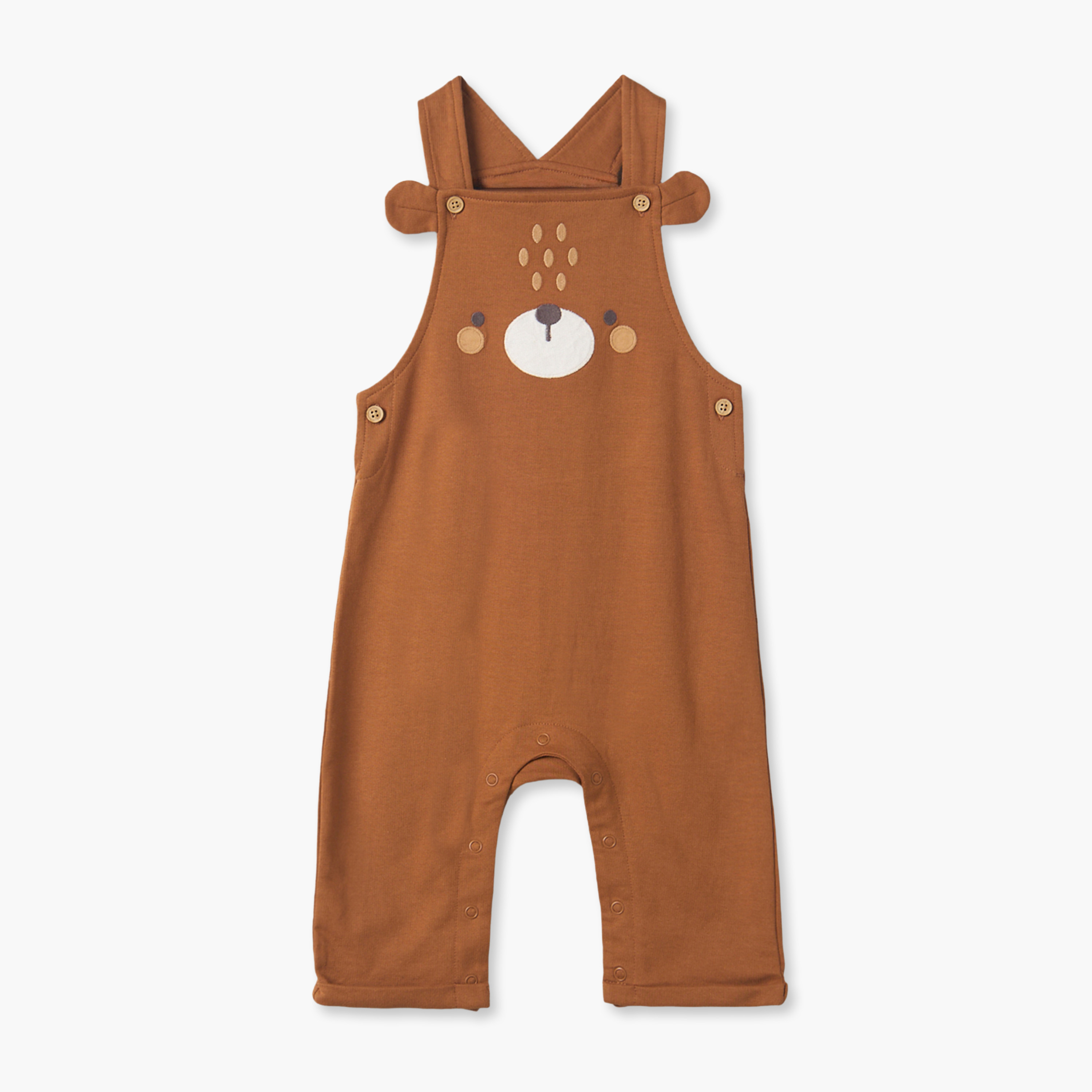 طقم تيشيرت بياقة ضيقة وأكمام طويلة ودنغري بطبعات من جونيورز-baby-boys-clothing-setsandcoords-image-5