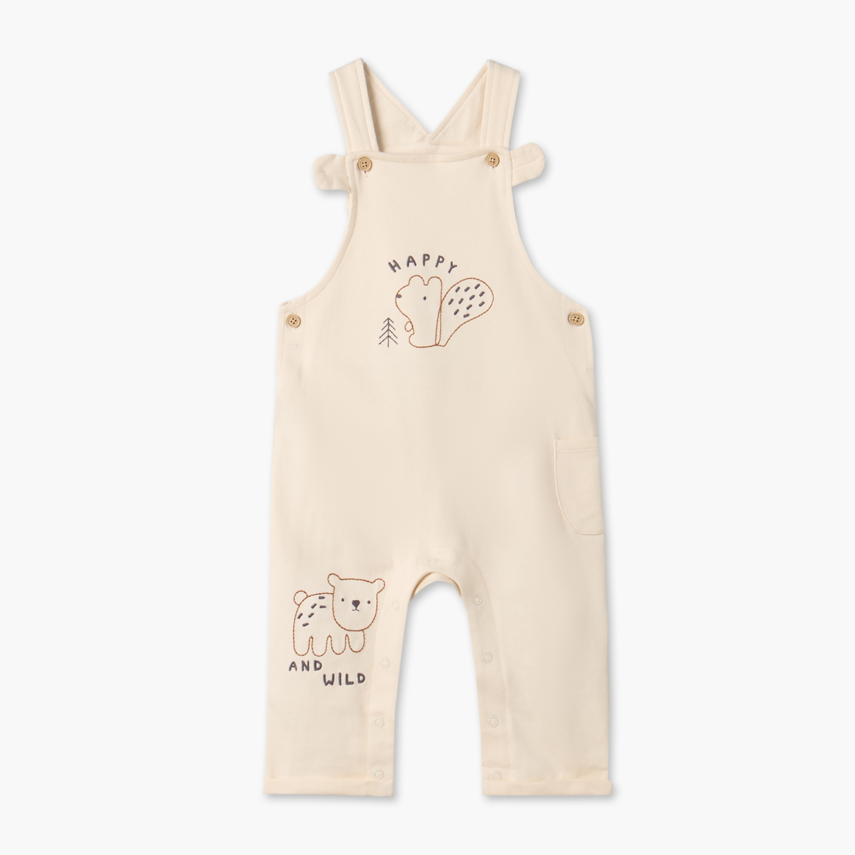 طقم تيشيرت بياقة ضيقة وأكمام طويلة ودنغري بطبعات من جونيورز-baby-boys-clothing-setsandcoords-image-5