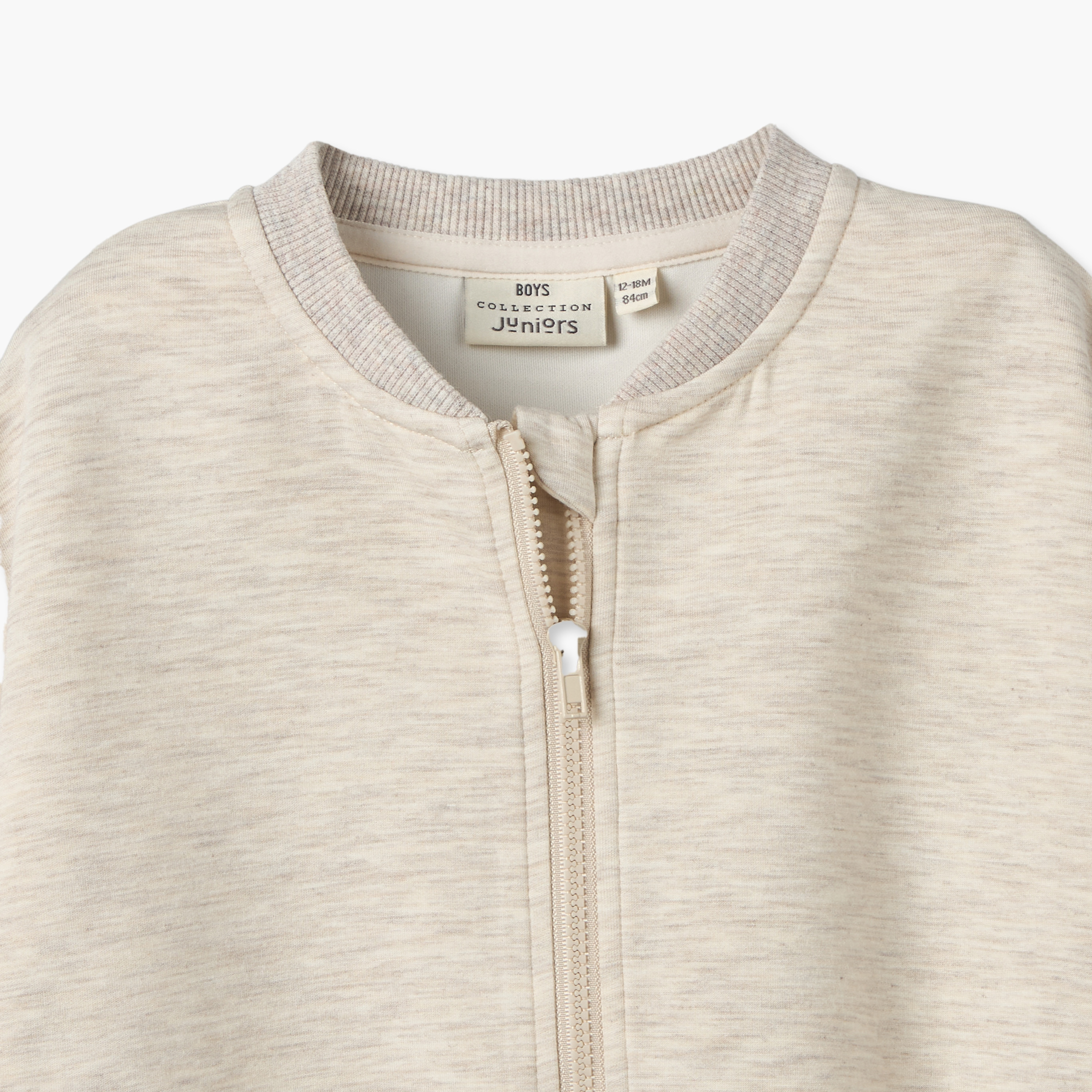 طقم جاكيت بياقة مستديرة وأكمام طويلة وبنطلون رياضي بجيوب من جونيورز-baby-boys-clothing-setsandcoords-image-6