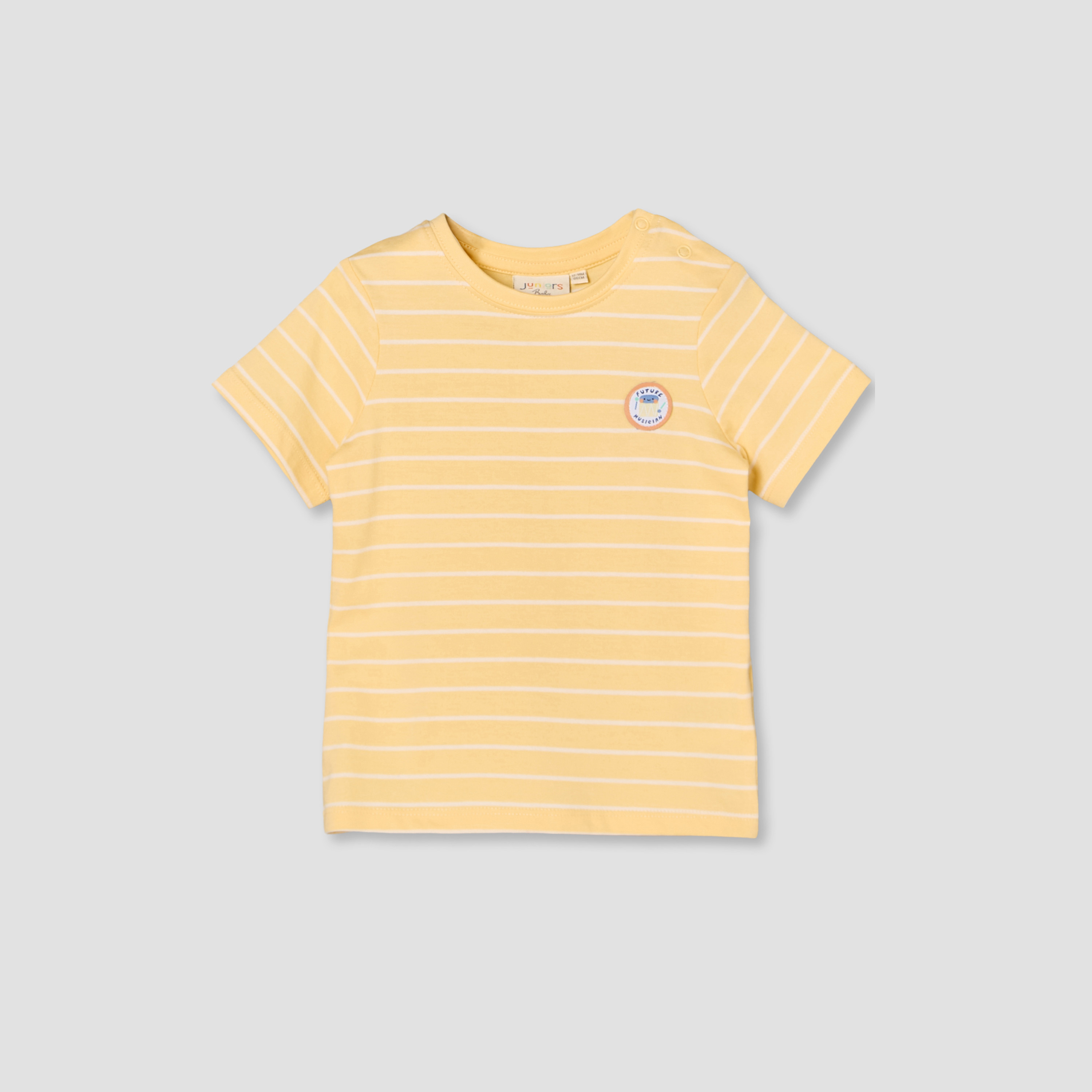 طقم تيشيرت بياقة دائرية وأكمام قصيرة مع دنغري وتصميم كوالا من جونيورز-baby-boys-clothing-setsandcoords-image-4