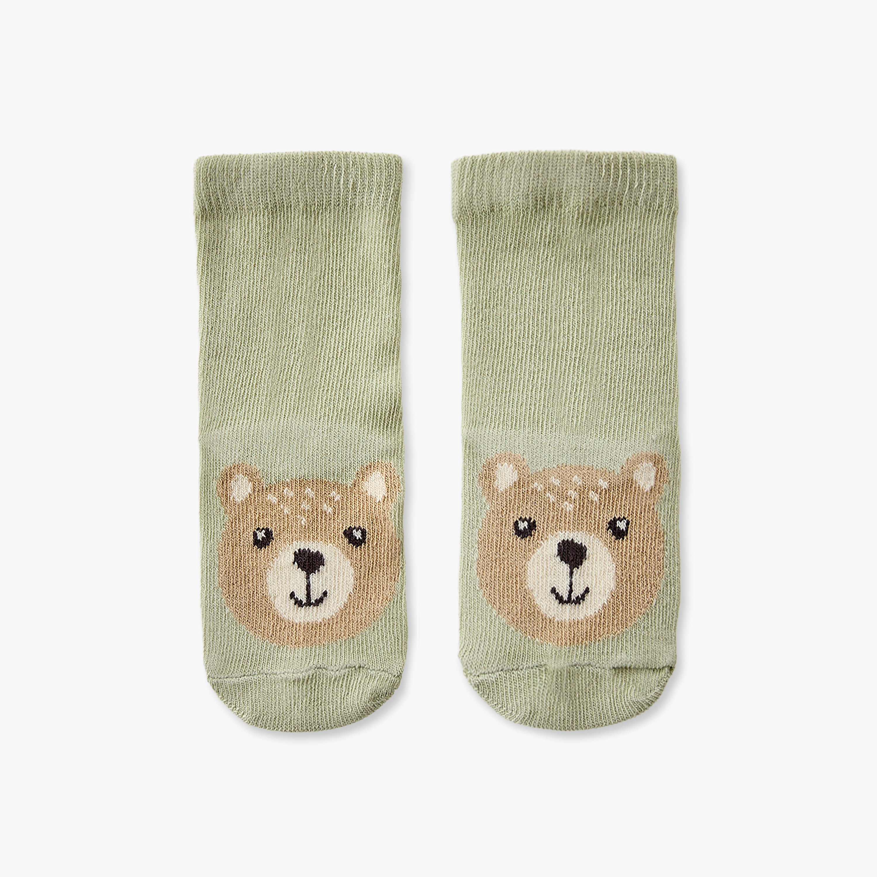 Juniors Crew Neck Long Sleeves Sweater and Pants Set with Bear Applique-baby-boys-clothing-winterwear-setsandcoords-image-8