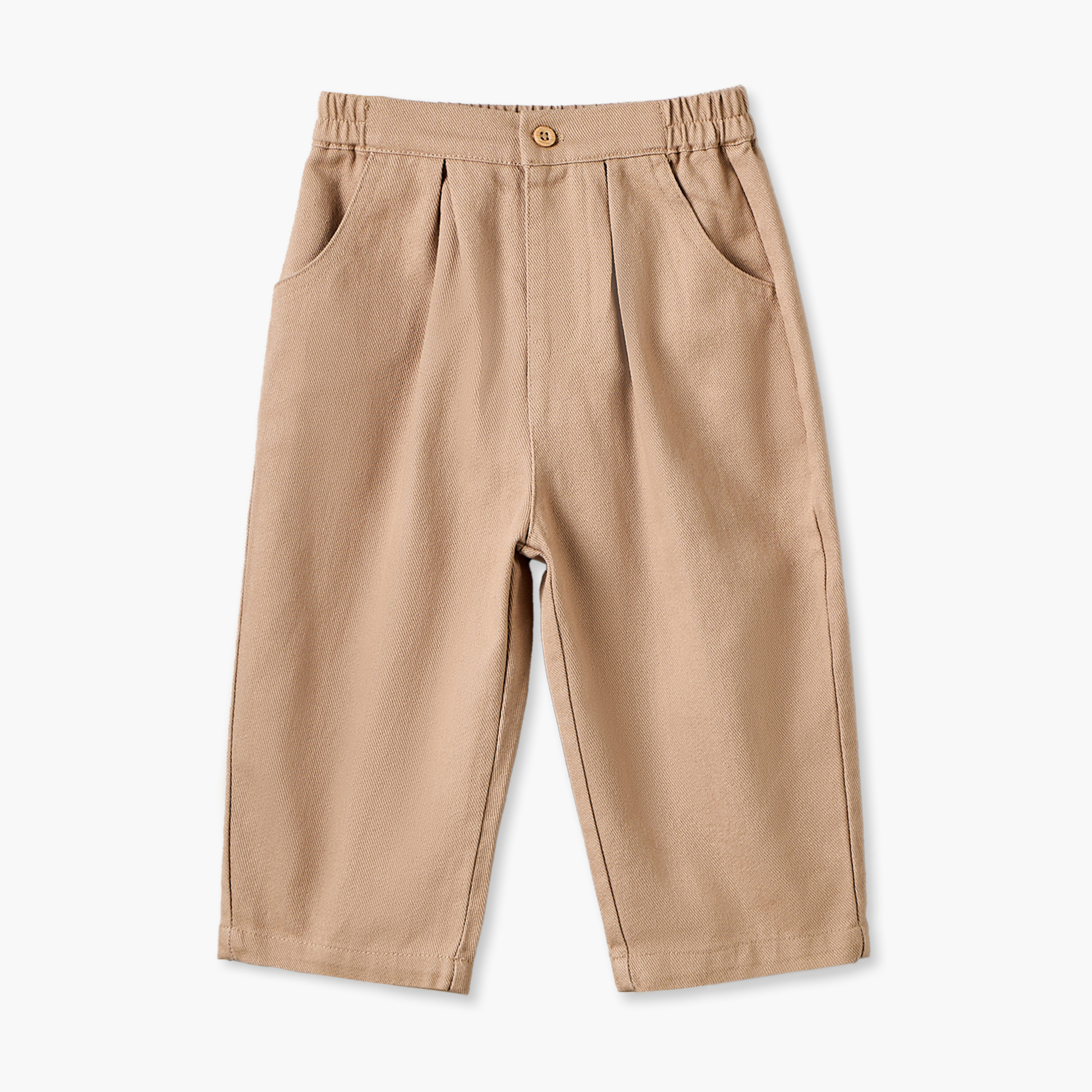 طقم سويت شيرت بياقة وأكمام طويلة وبنطلون مع تفاصيل دب من جونيورز-baby-boys-clothing-winterwear-setsandcoords-image-4