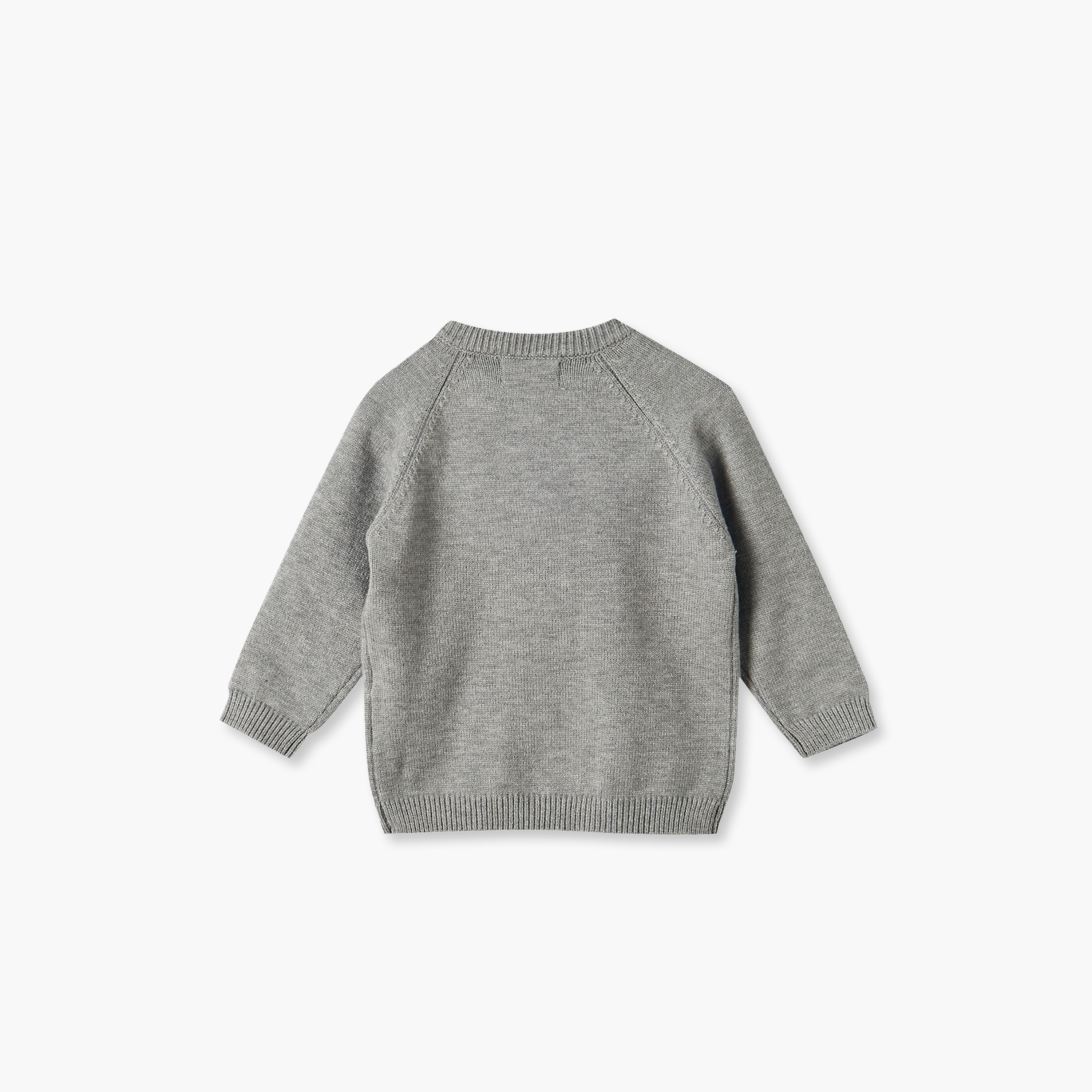 Juniors Crew Neck Long Sleeves Sweater and Pants Set with Fox Accent-baby-boys-clothing-winterwear-setsandcoords-image-5