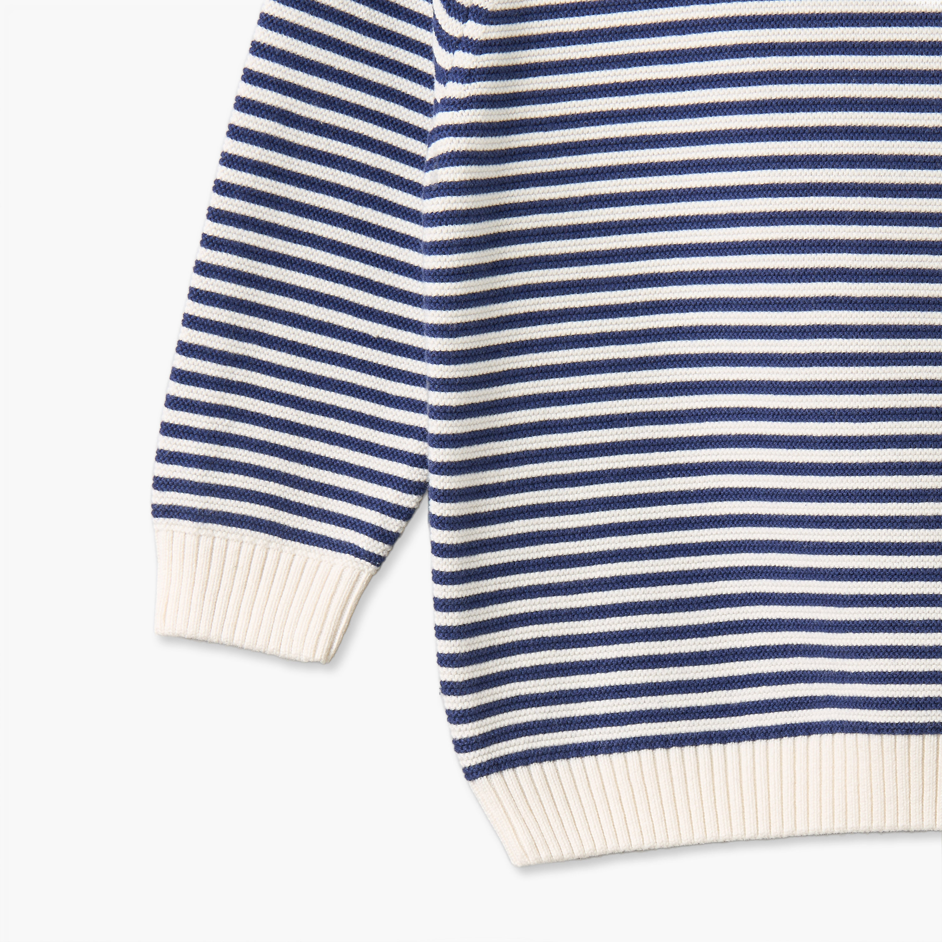 طقم كنزة بياقة ضيقة وأكمام طويلة وبنطلون رياضي مقلم من جونيورز-baby-boys-clothing-winterwear-setsandcoords-image-9