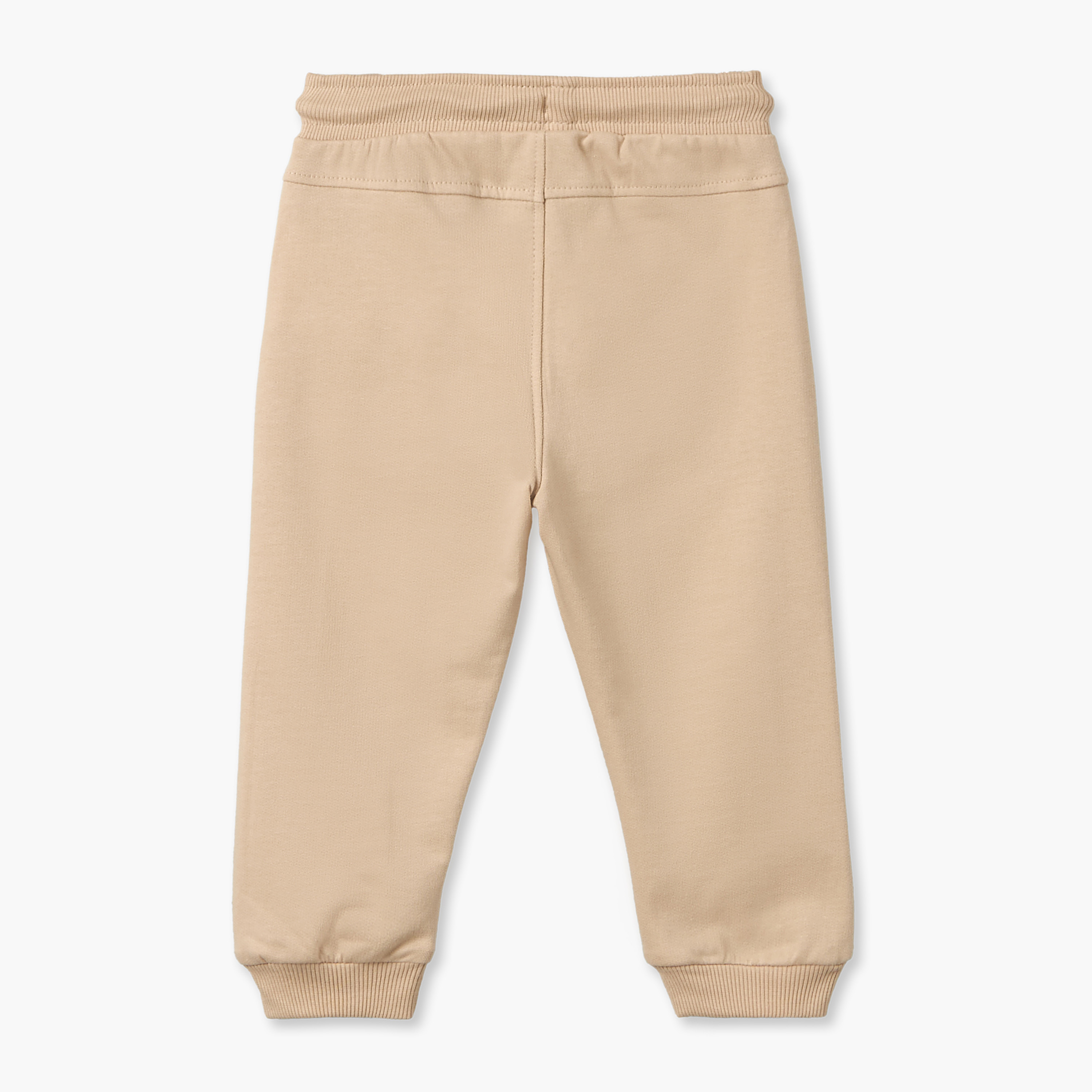 سويت شيرت بياقة عادية بولو وأكمام طويلة وبنطلون رياضي بتطريز دب من جونيورز-baby-boys-clothing-setsandcoords-image-6
