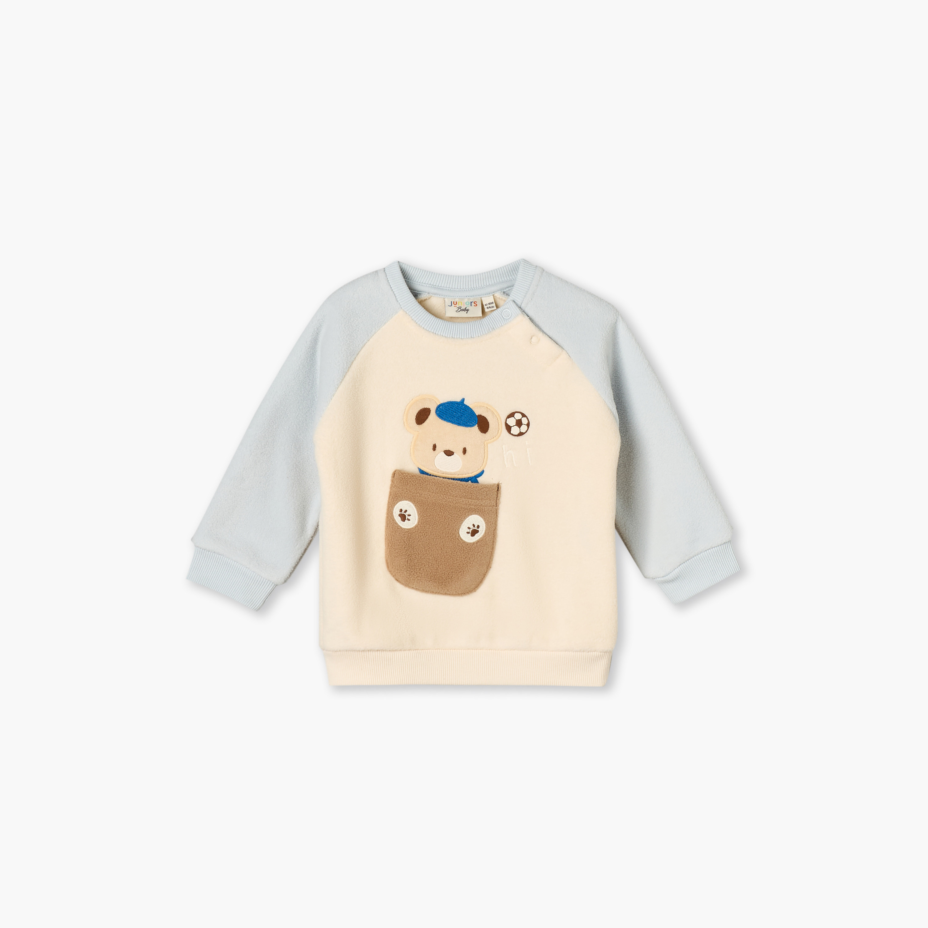 Juniors Cotton Crew Neck Long Sleeves Pyjama Set with Applique-baby-boys-clothing-setsandcoords-image-3