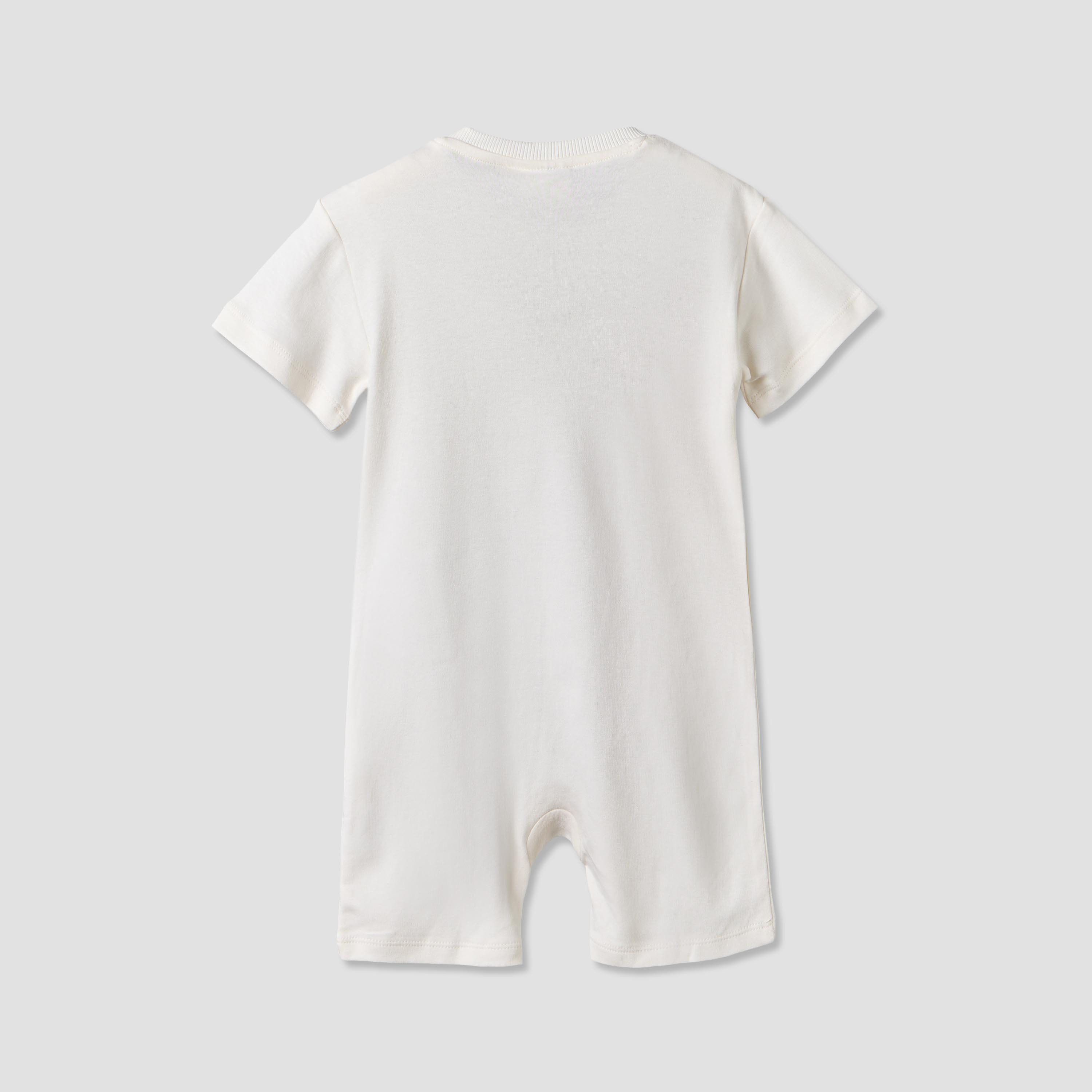 أفرول بياقة ضيقة وأكمام قصيرة وزخارف  زرافة من جونيورز-baby-boys-clothing-rompers-image-2