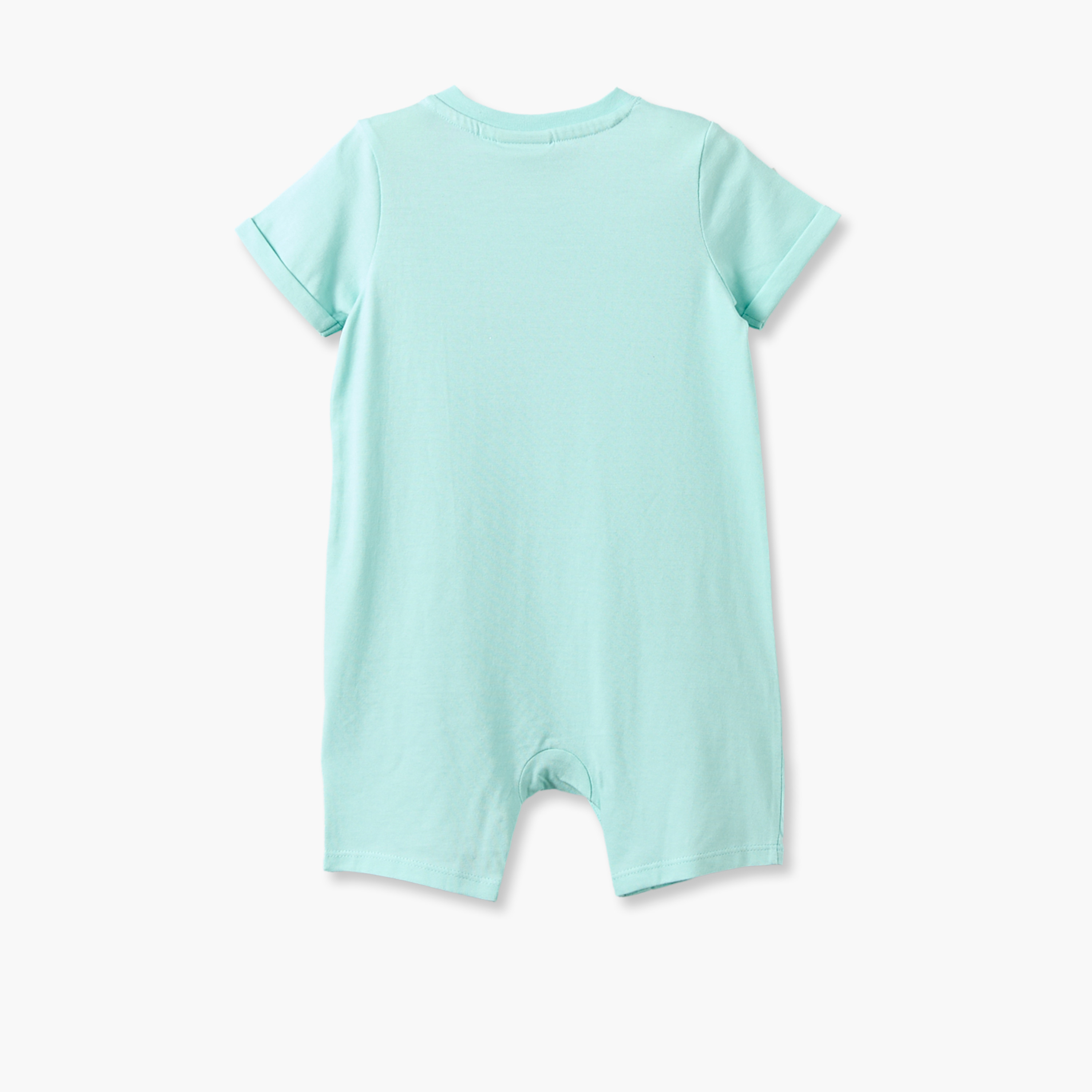 رومبر بياقة مستديرة وأكمام قصيرة بطبعة مزرعة من جونيورز - طقم من قطعتين-baby-boys-clothing-rompers-image-6