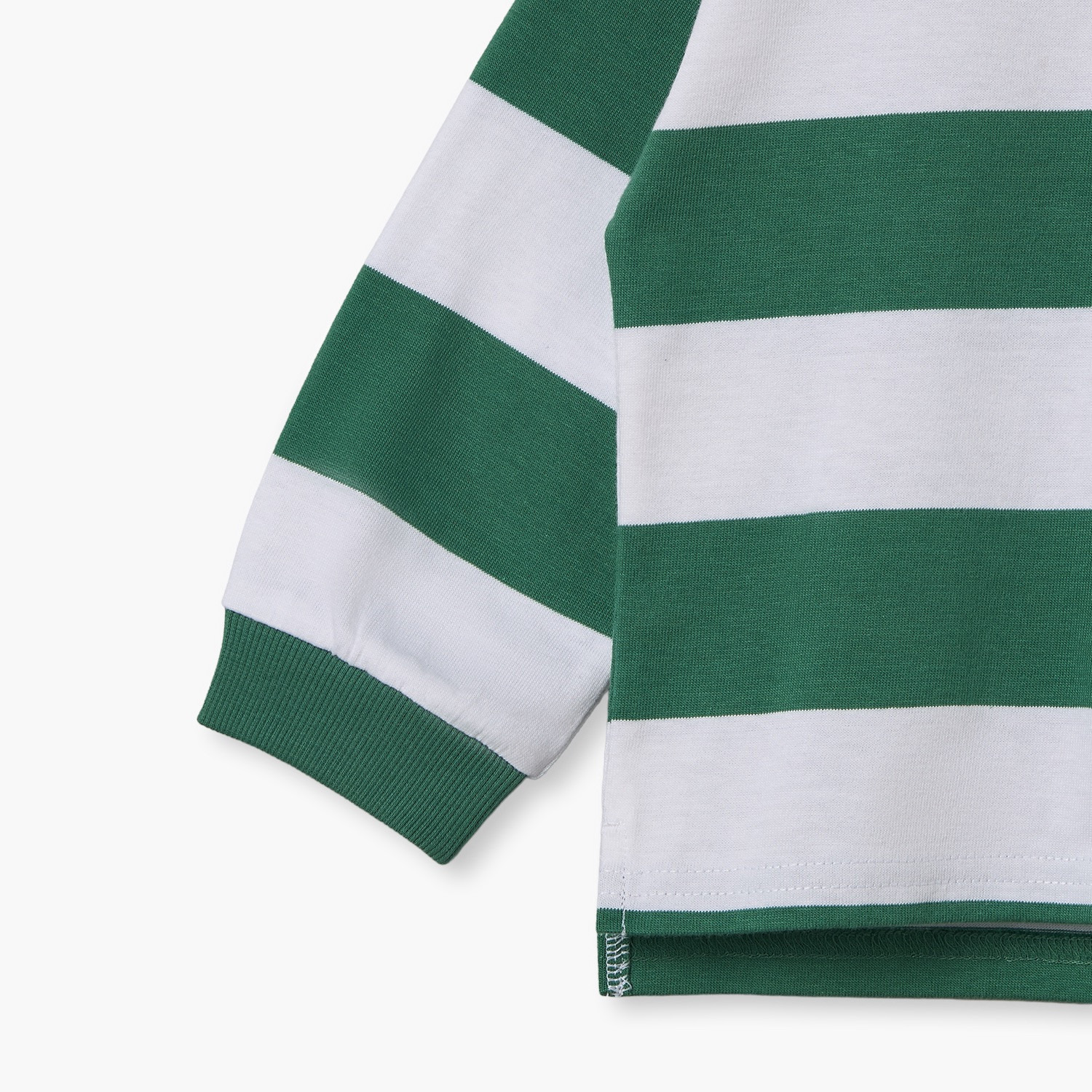 Juniors Long Sleeves Polo T-shirt with Stripes-baby-boys-clothing-shirts-image-5