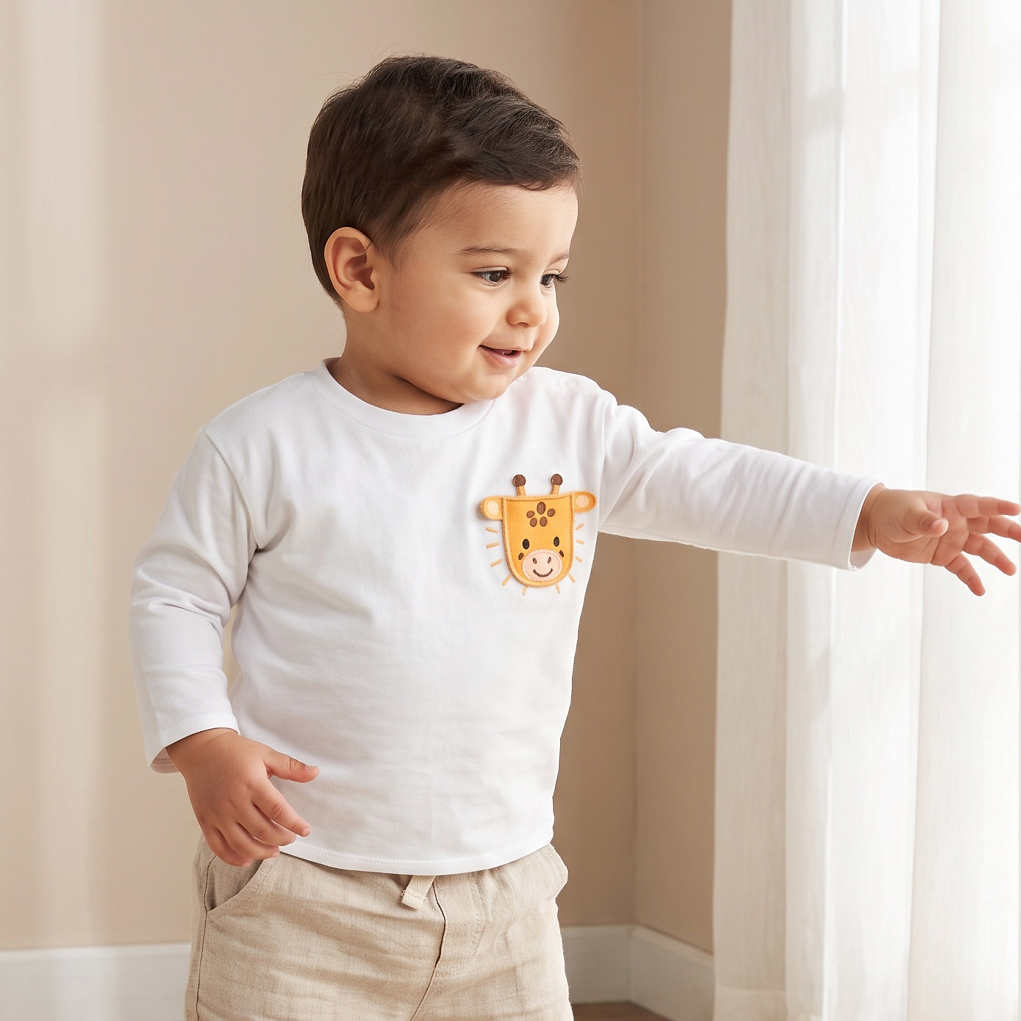 تيشيرت بأكمام طويلة بتطريز من جونيورز-baby-boys-clothing-tshirtsandpolos-image-1