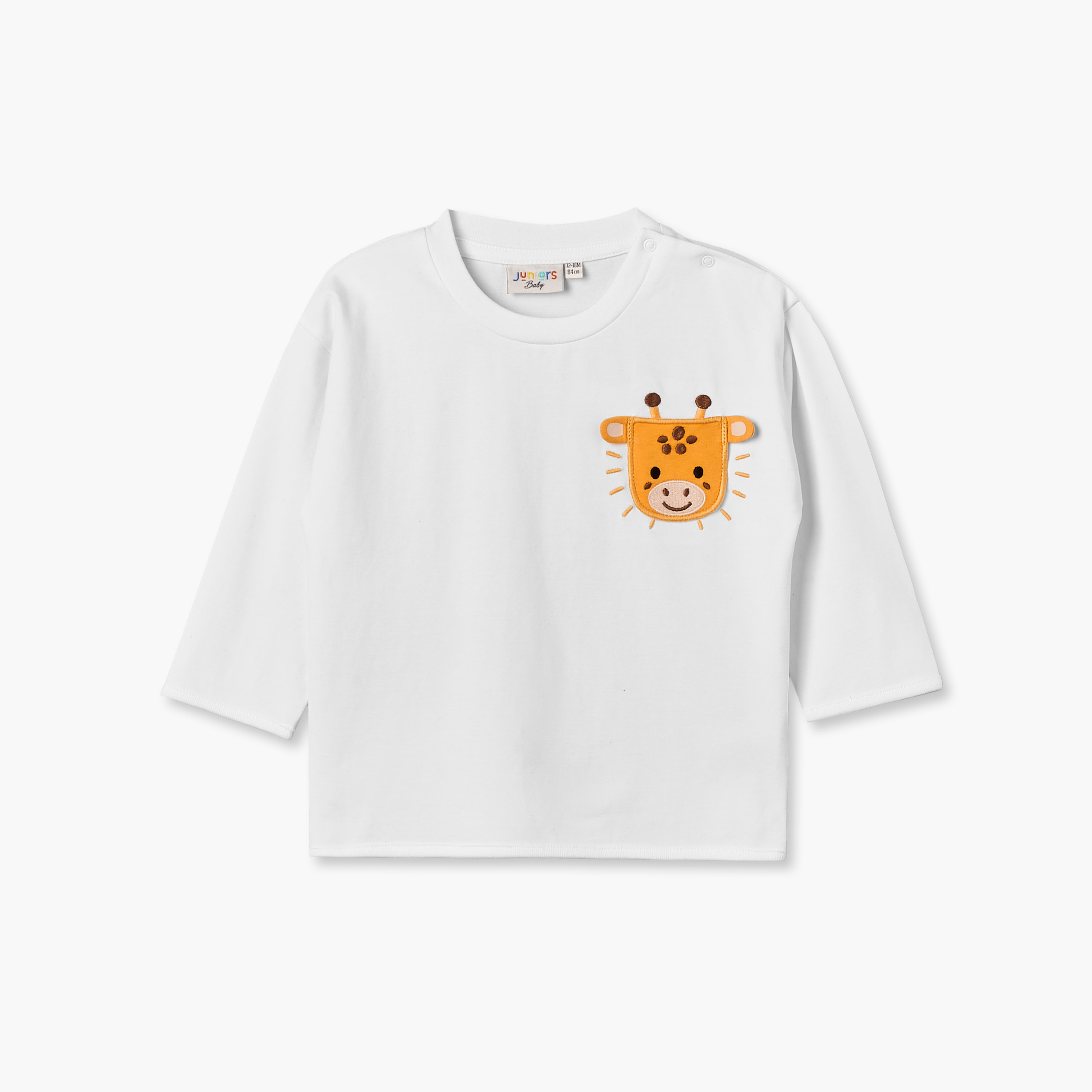 تيشيرت بأكمام طويلة بتطريز من جونيورز-baby-boys-clothing-tshirtsandpolos-image-2