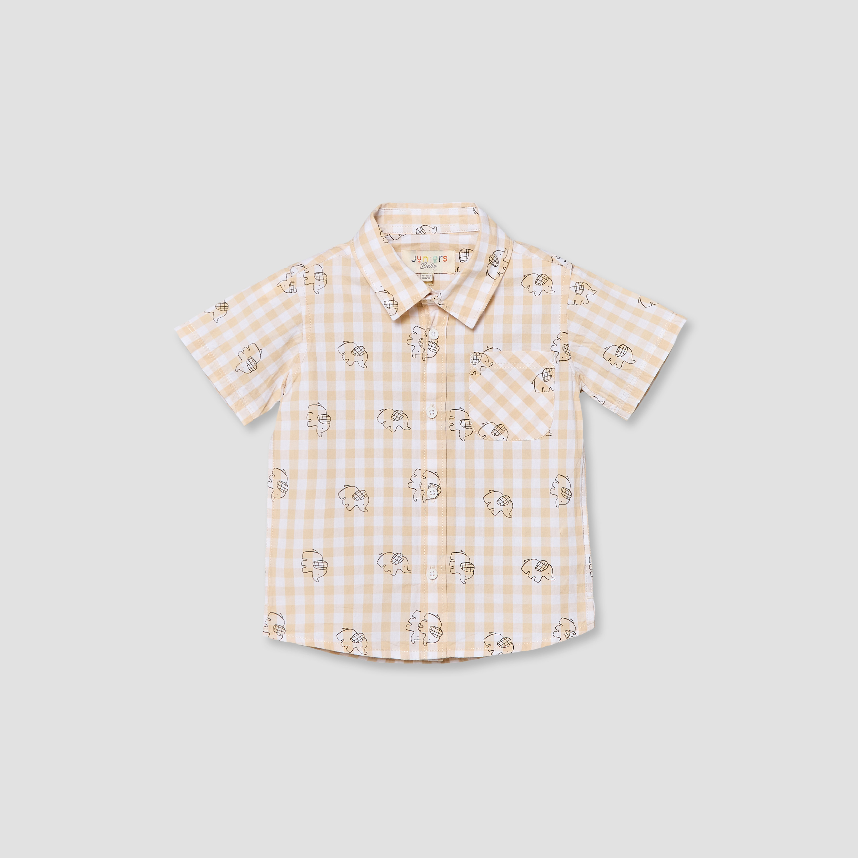 قميص بأكمام قصيرة وطبعات من جونيورز-baby-boys-clothing-shirts-image-2