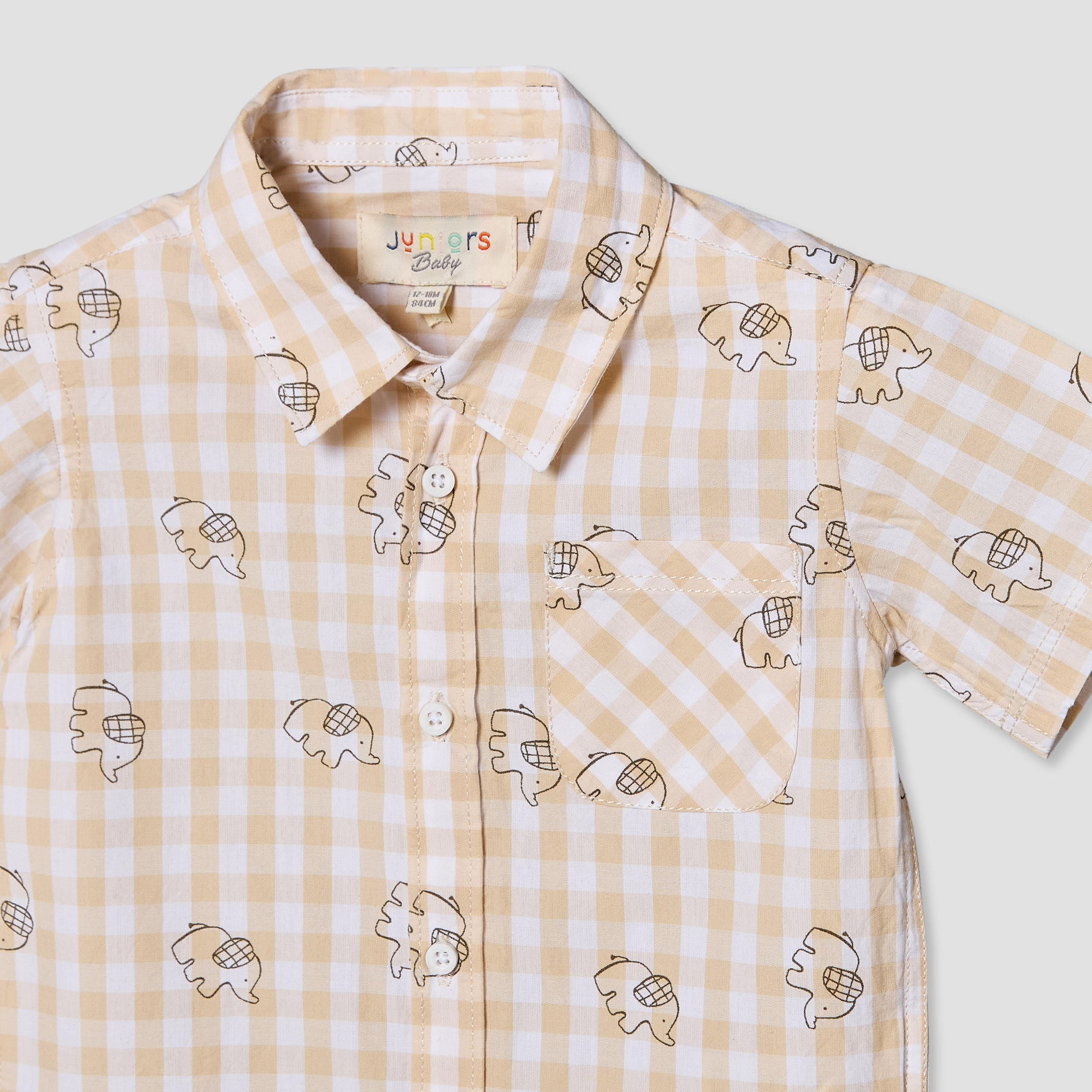 قميص بأكمام قصيرة وطبعات من جونيورز-baby-boys-clothing-shirts-image-4