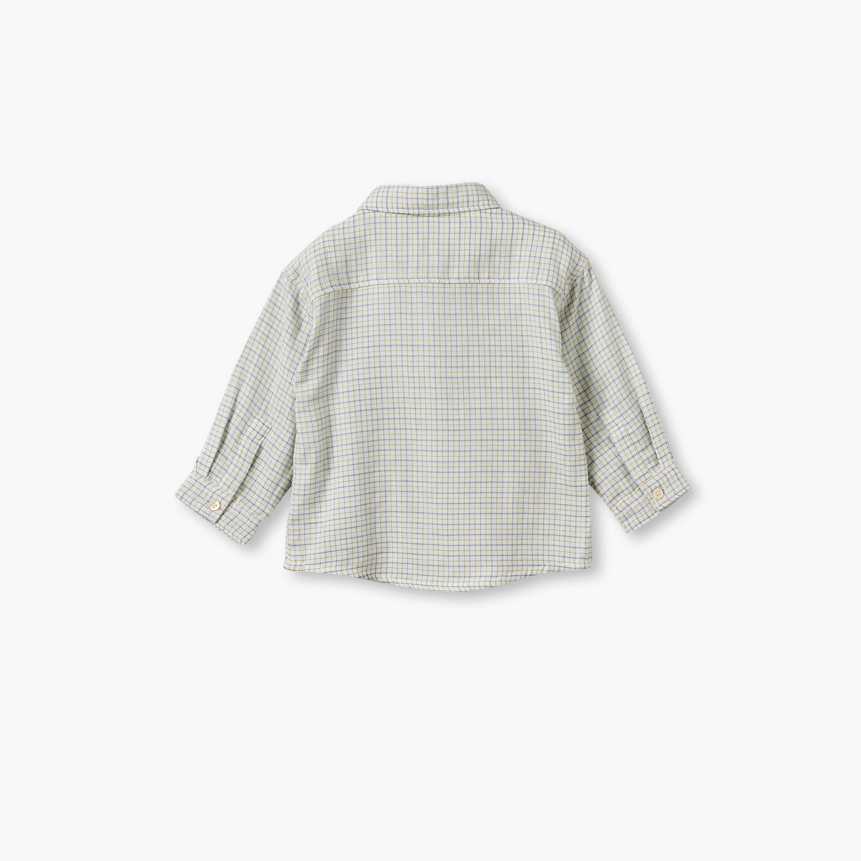 قميص بأكمام طويلة وتطريز ديناصور من جونيورز-baby-boys-clothing-shirts-image-2