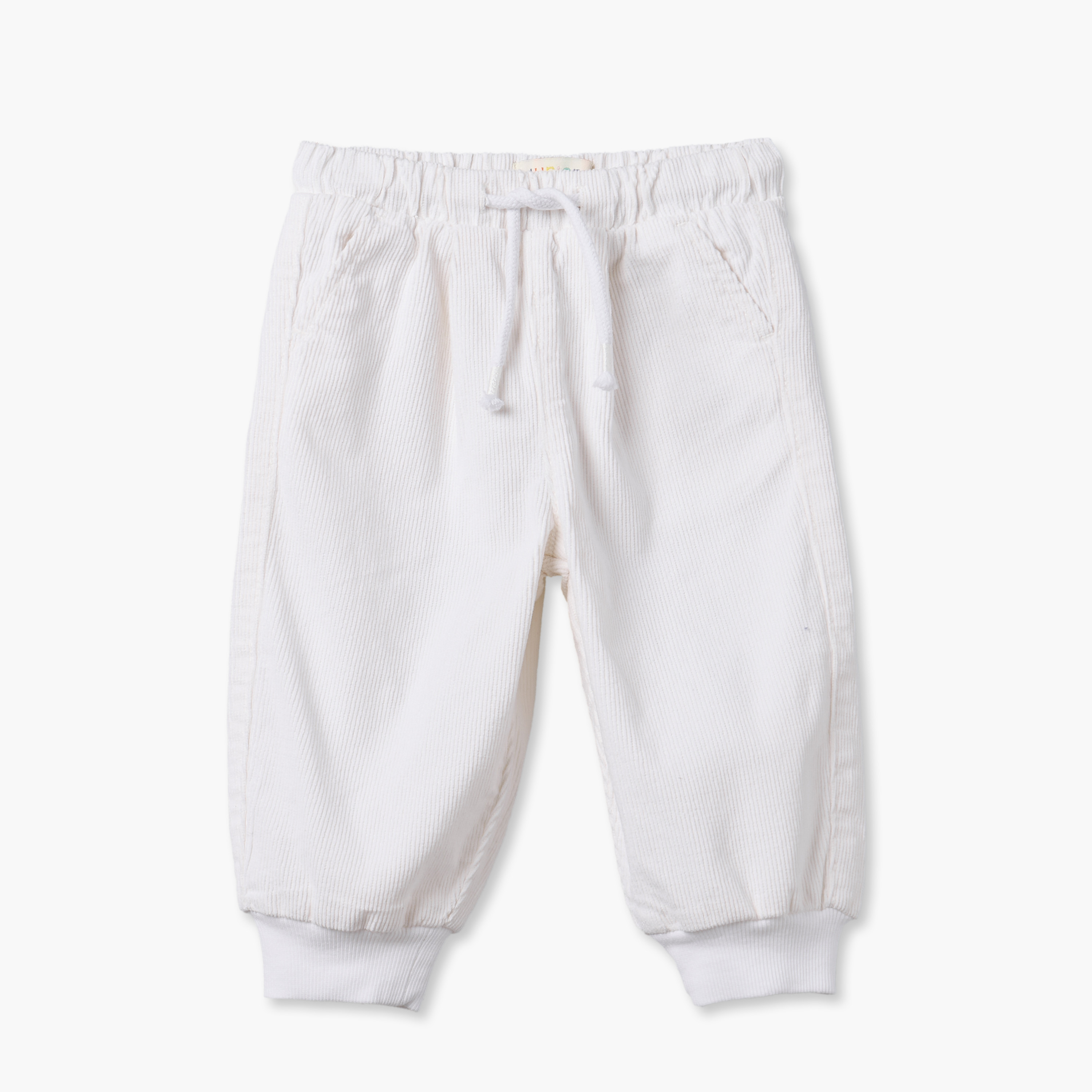 بنطلون بتصميم مضلع بارز ورباط خصر من جونيورز-boys-clothing-bottoms-joggersandtrackpants-image-1