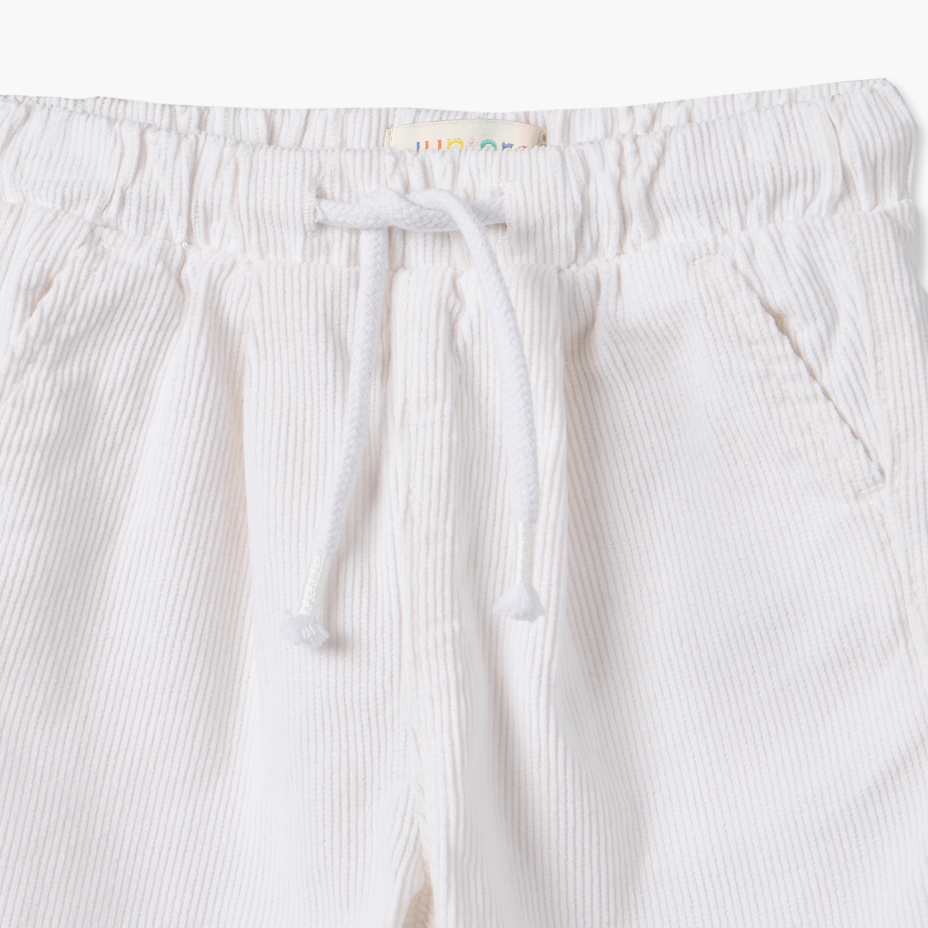 بنطلون بتصميم مضلع بارز ورباط خصر من جونيورز-boys-clothing-bottoms-joggersandtrackpants-image-3