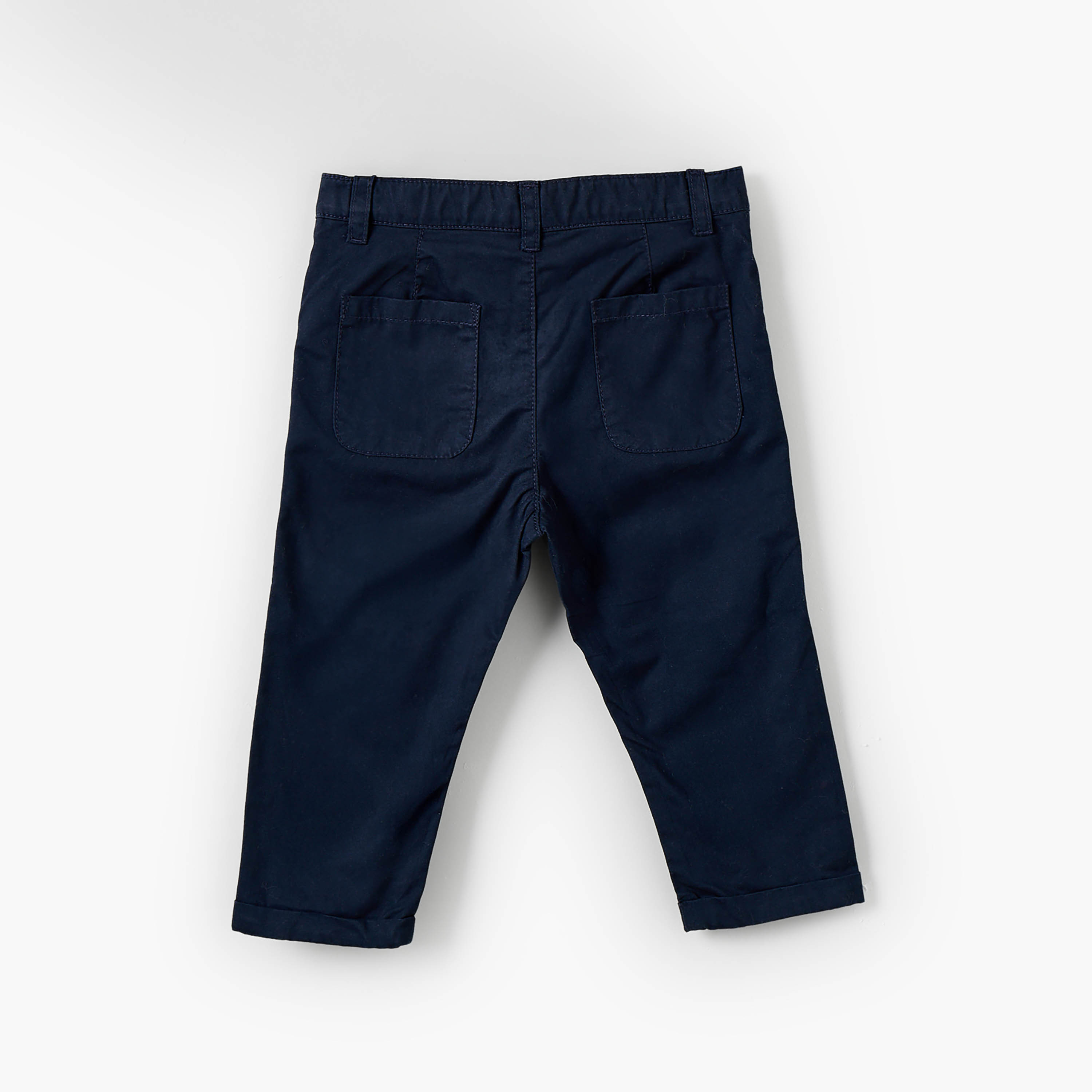 Juniors Buttoned Waist Pants with Pockets-baby-boys-clothing-bottoms-trousers-image-2