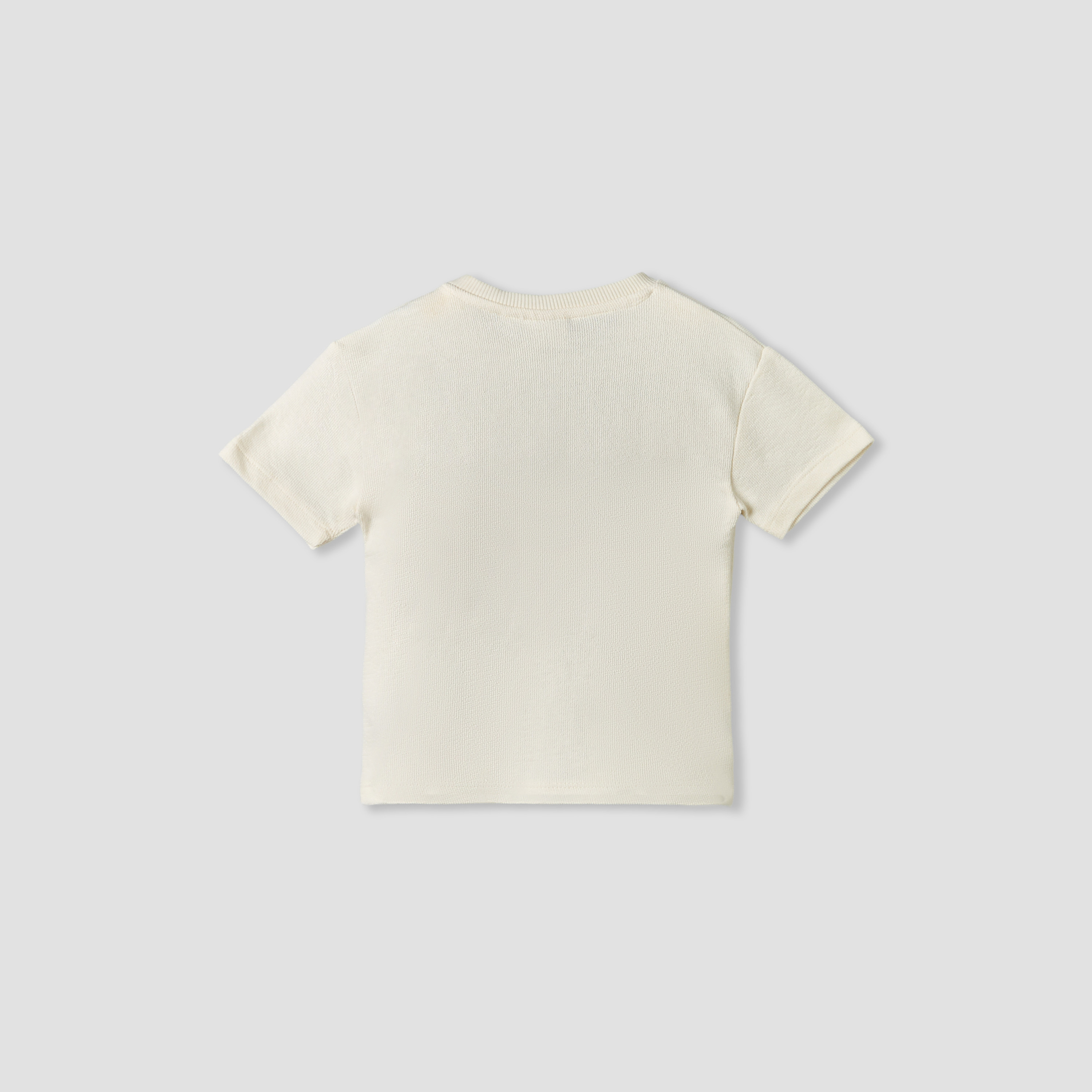 طقم تيشيرت بياقة ضيقة وأكمام قصيرة وشورت بزخارف سفاري من جونيورز-baby-boys-clothing-setsandcoords-image-5