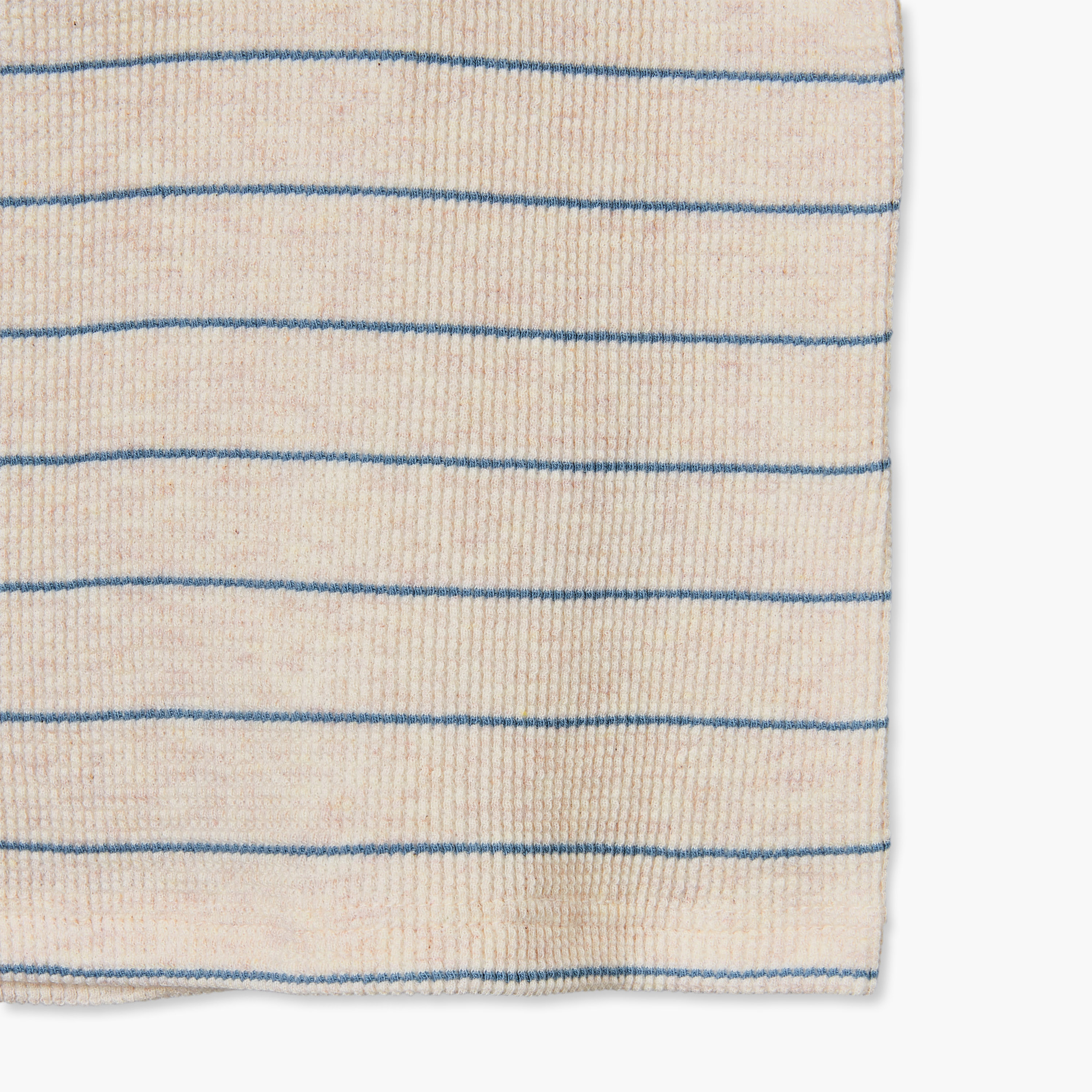 Juniors Henley Neck Short Sleeves T-shirt and Shorts Set with Stripes-baby-boys-clothing-setsandcoords-image-7
