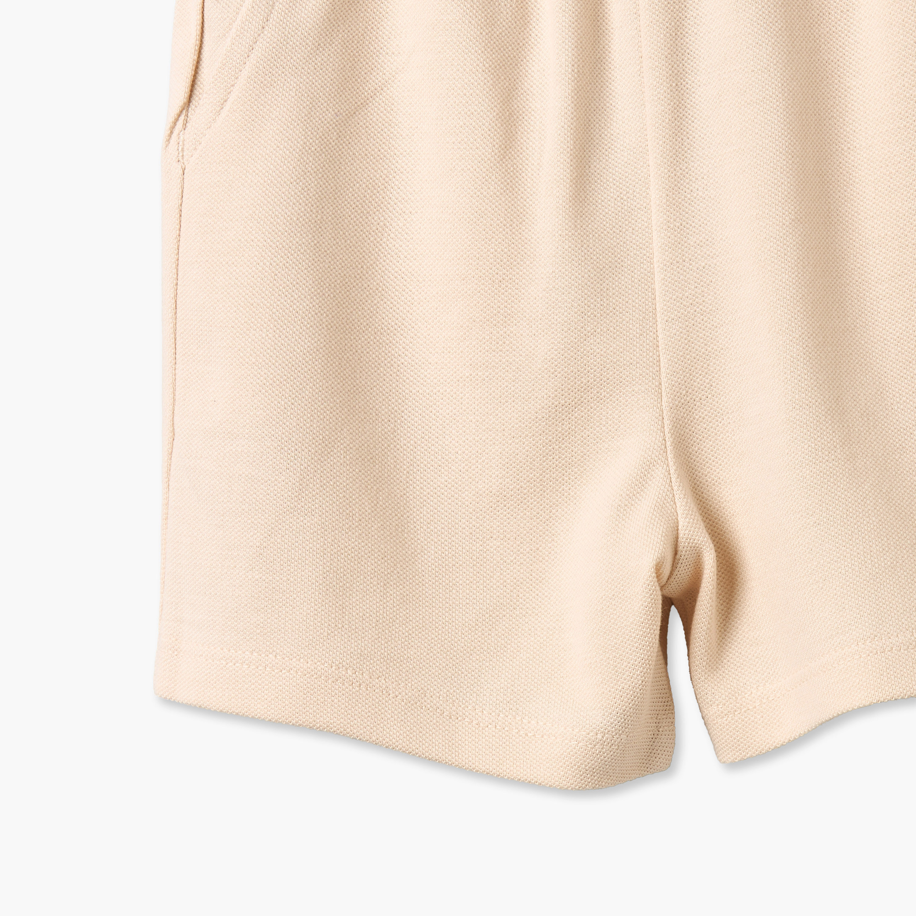 طقم شورت وتيشرت بولو بأكمام قصيرة وياقة عادية وتطريز شاحنة من جونيورز-baby-boys-clothing-setsandcoords-image-10