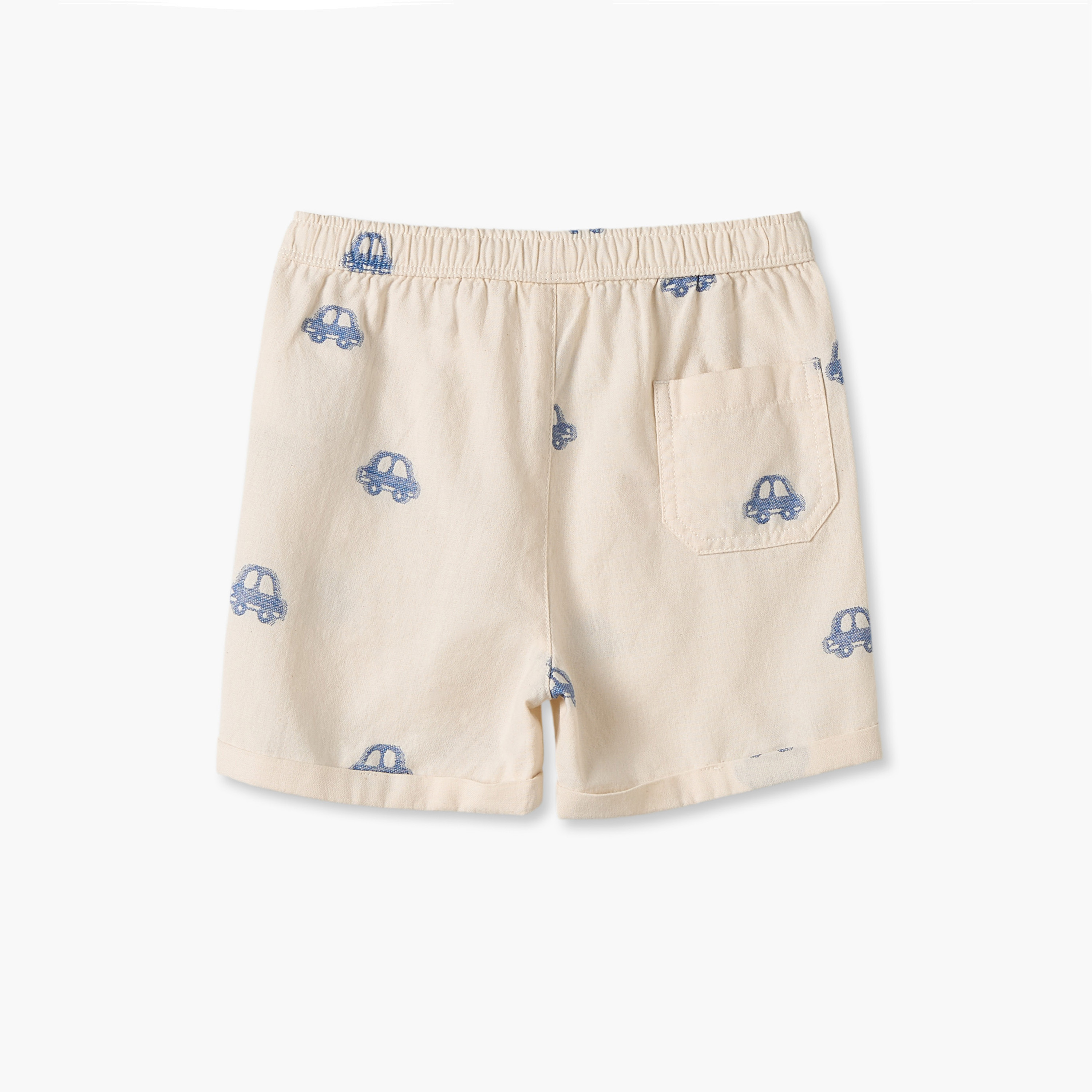 طقم شورت وقميص بياقة عادية وأكمام قصيرة وطبعات سيارات من جونيورز-baby-boys-clothing-setsandcoords-image-5