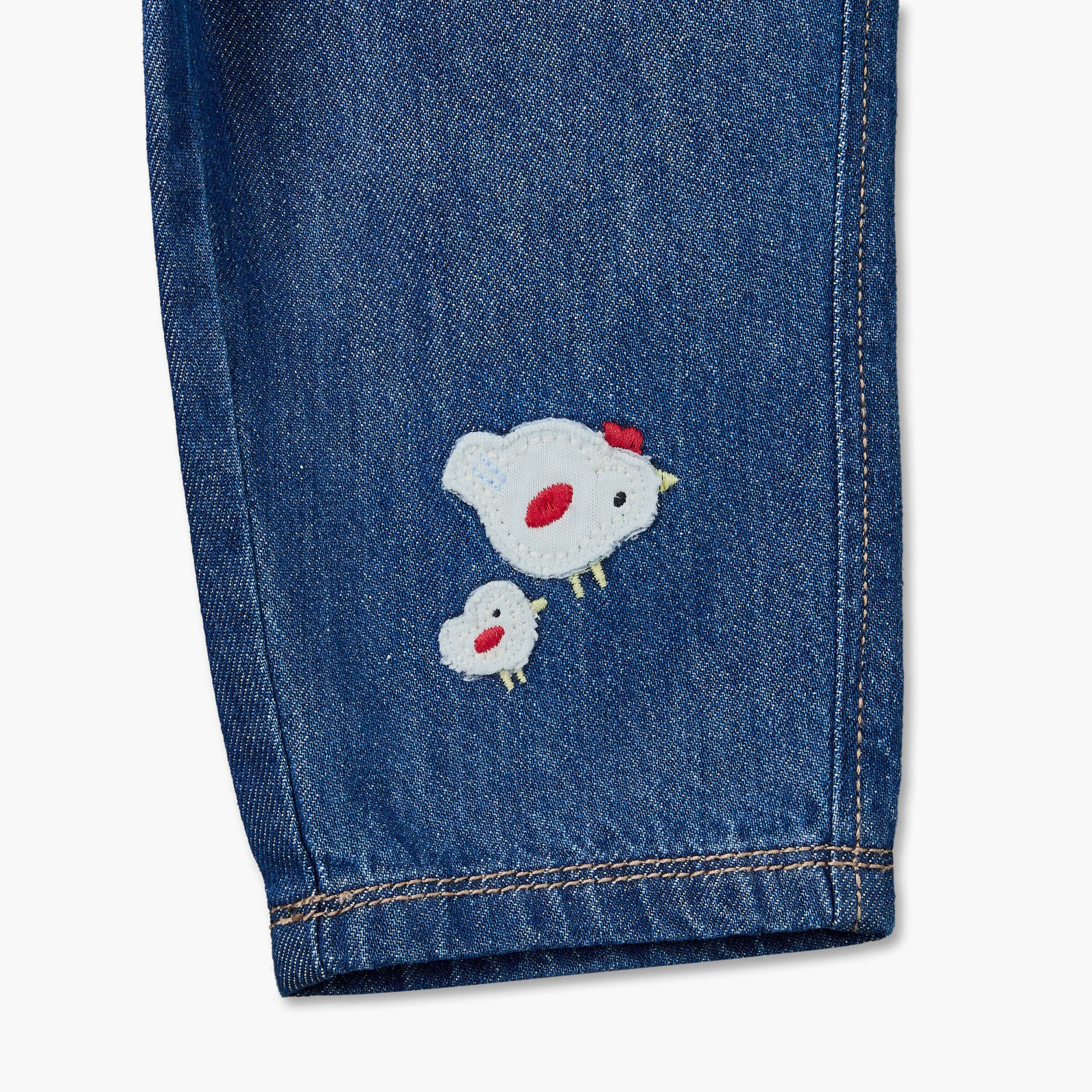 بنطلون جينز بتطريز مزرعة وخصر مطاطي من جونيورز-baby-boys-clothing-bottoms-jeans-image-9