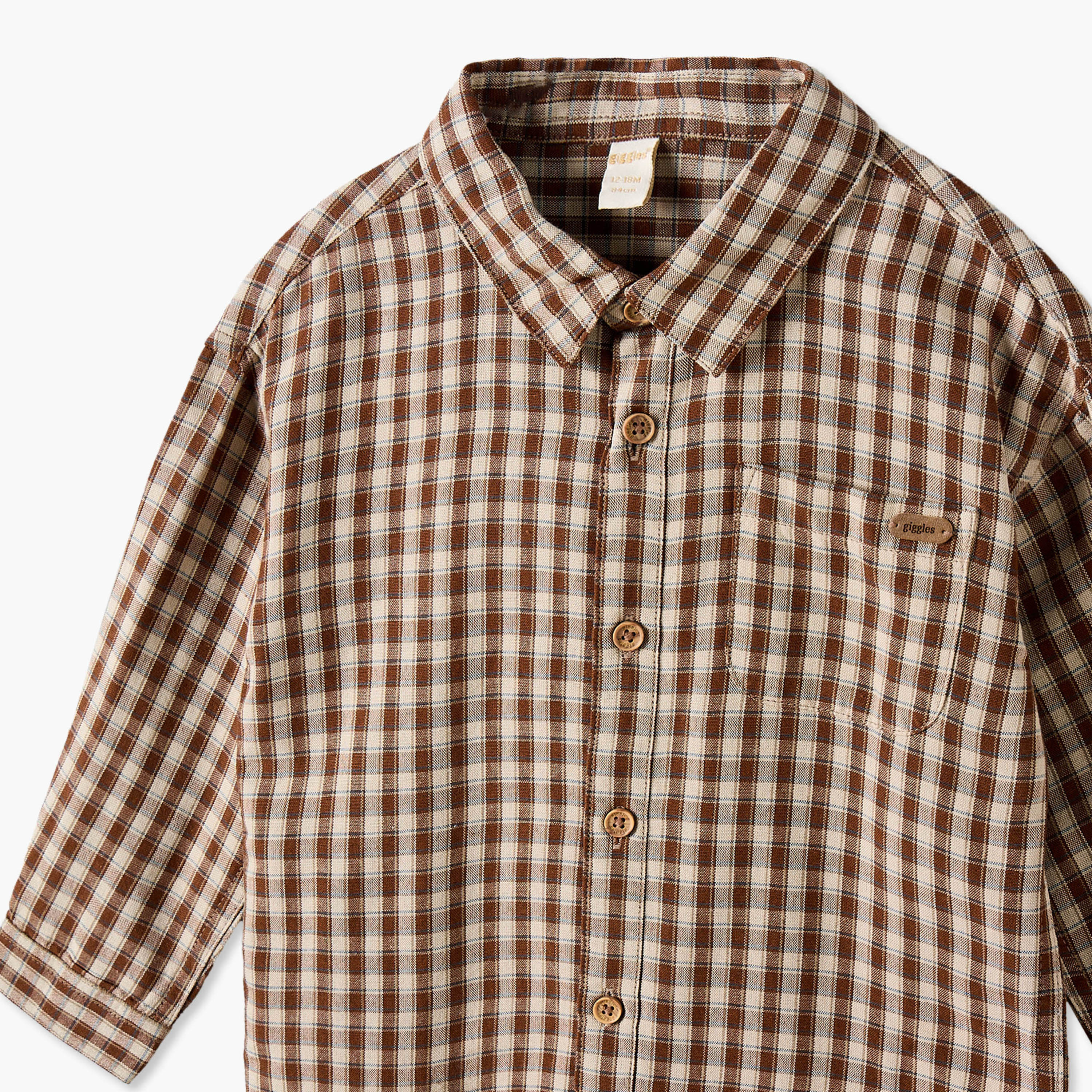 قميص كاروهات بأكمام طويلة من جيجلز-baby-boys-clothing-shirts-image-3