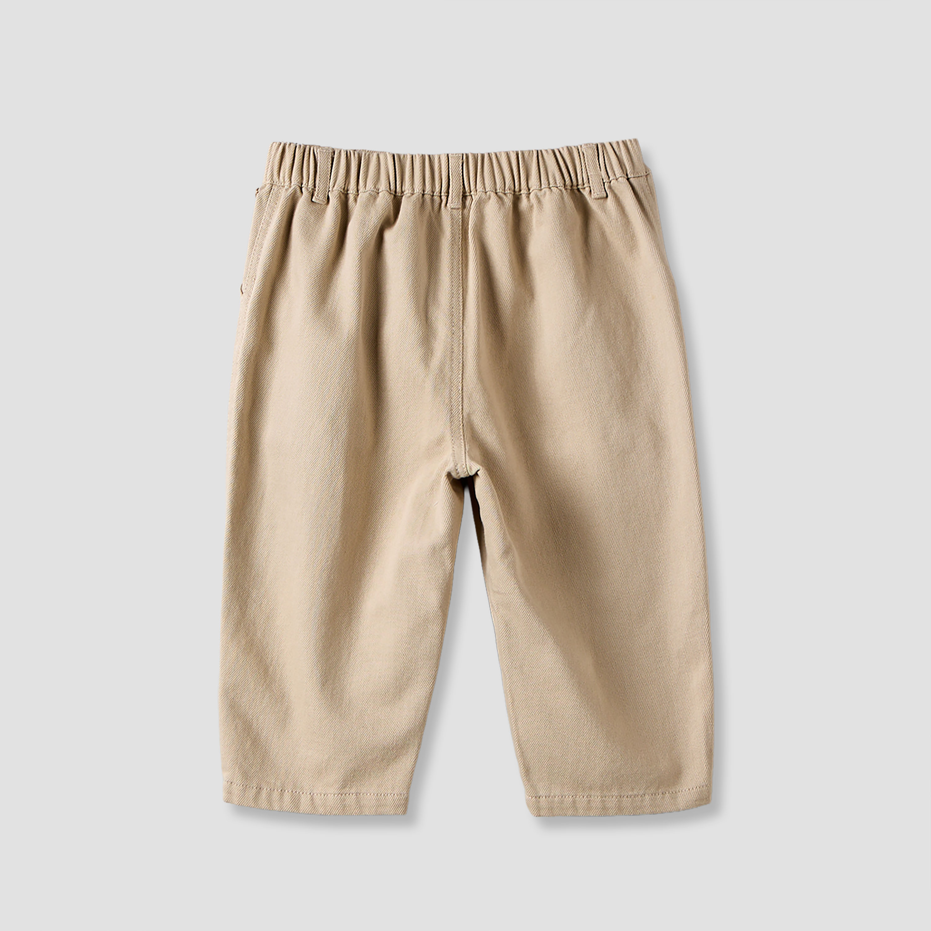 Giggles Trousers with Panelled Design, Button Waist-baby-boys-clothing-bottoms-trousers-image-2