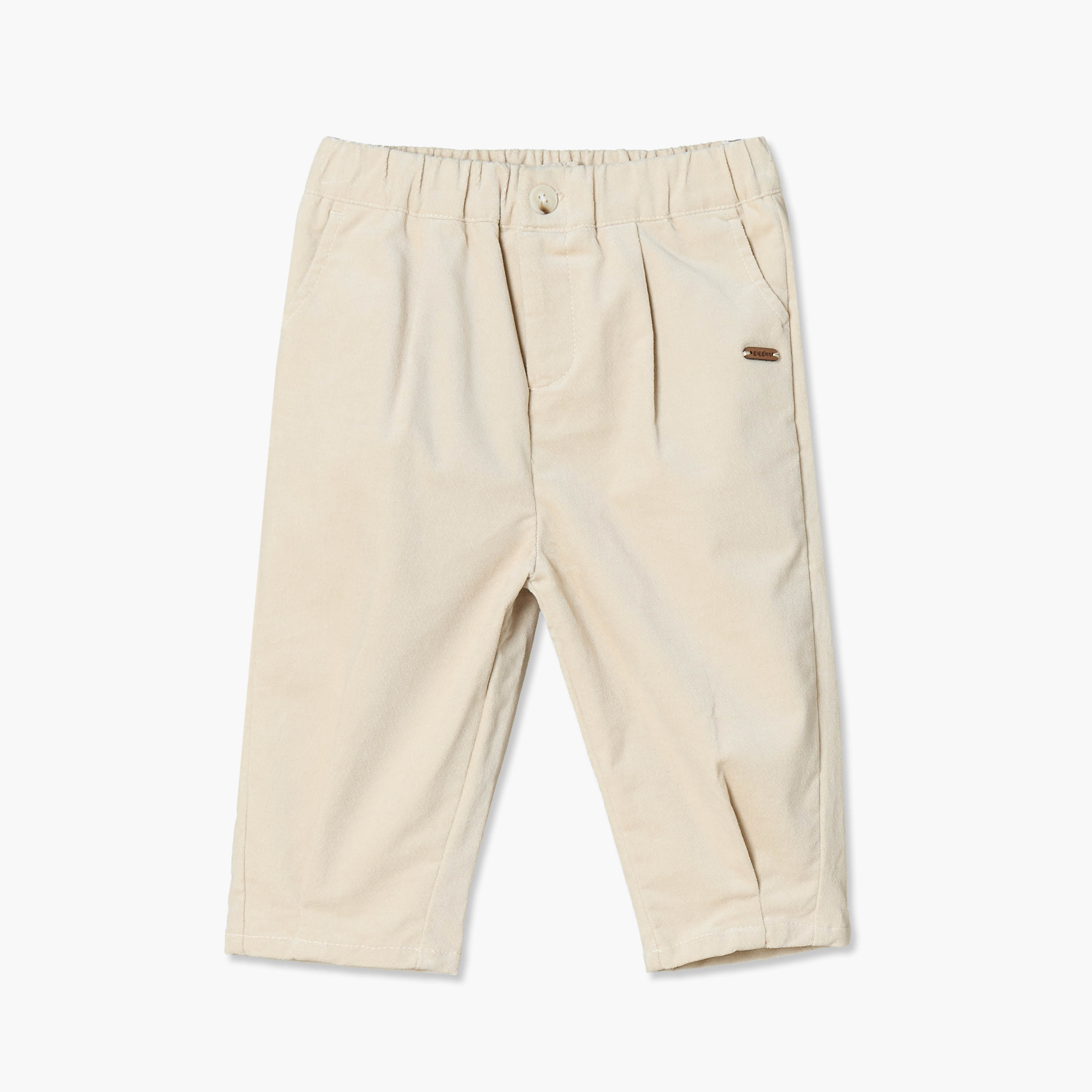 Giggles Trousers with Pleats, Elasticated Waist-baby-boys-clothing-bottoms-trousers-image-1