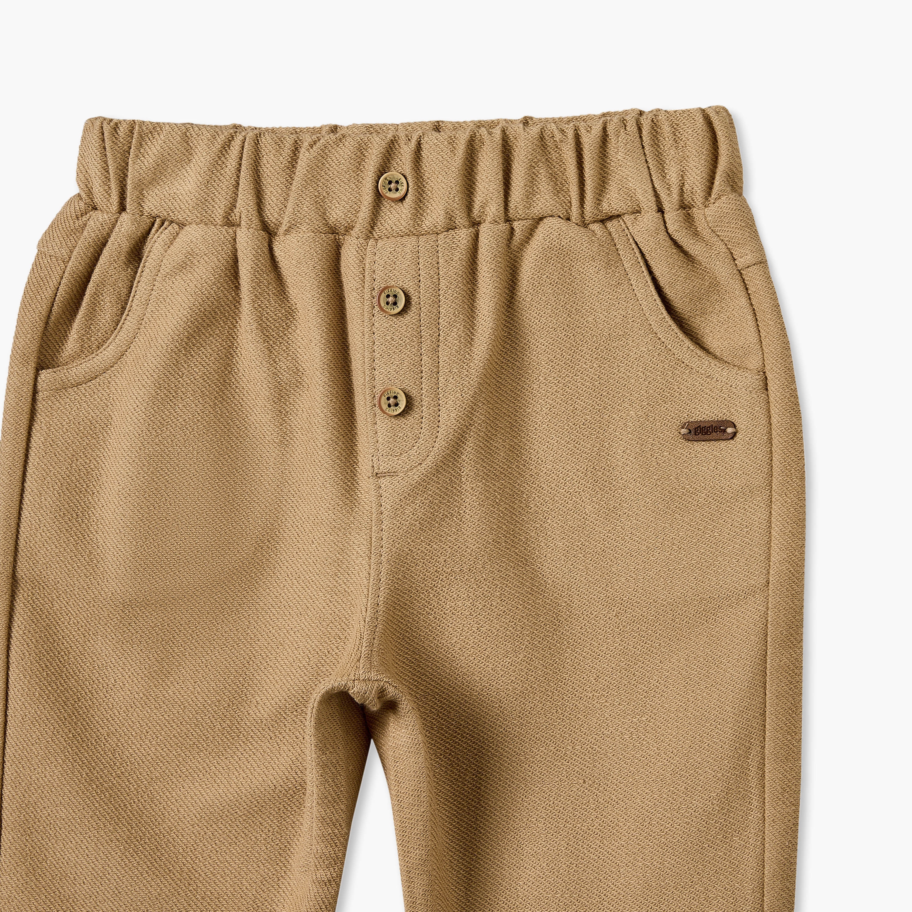 Giggles Trousers with Pockets, Elasticated Waist-boys-clothing-bottoms-trousers-image-3