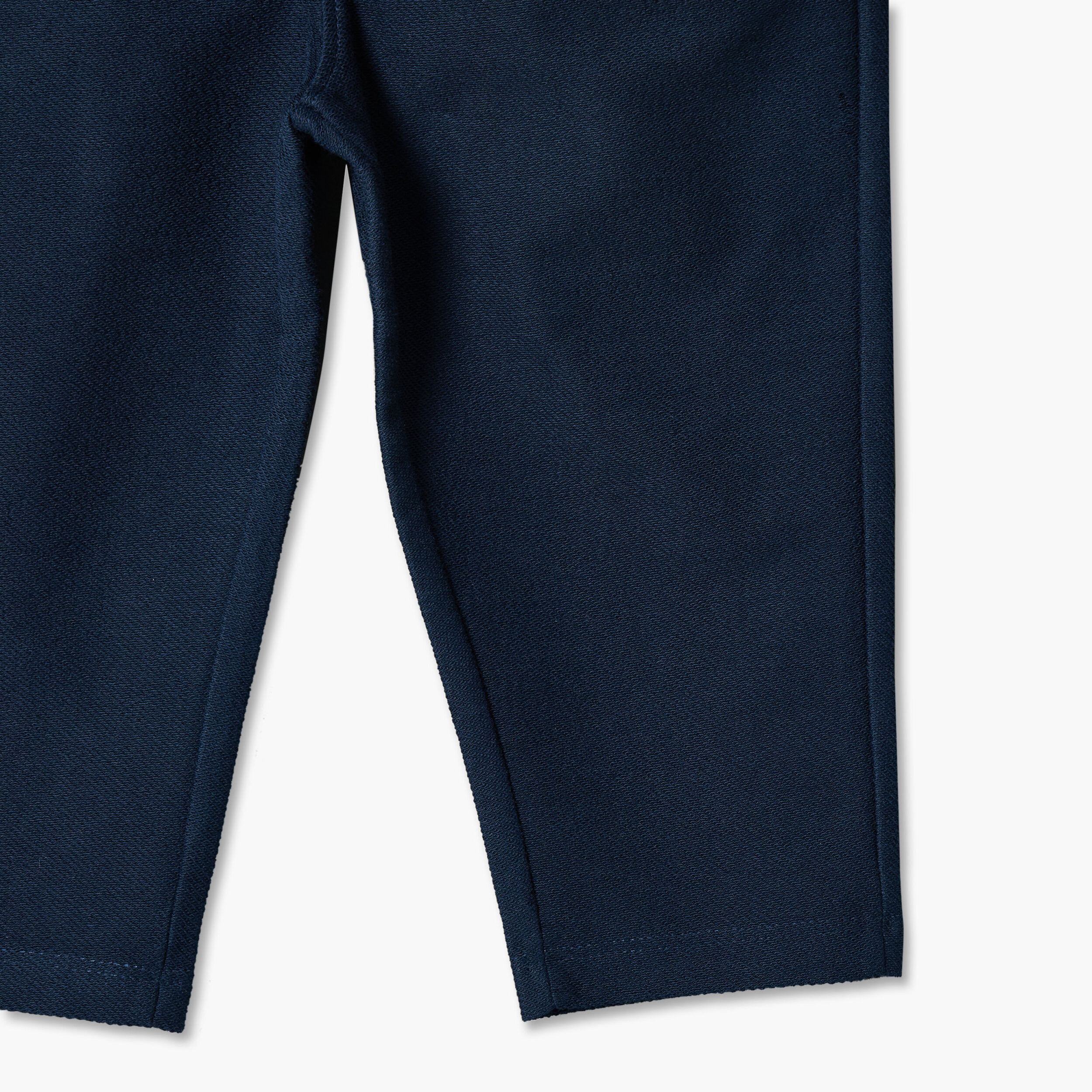 Giggles Elasticated Waist Regular Fit Pants with Button Accent-baby-boys-clothing-bottoms-trousers-image-5