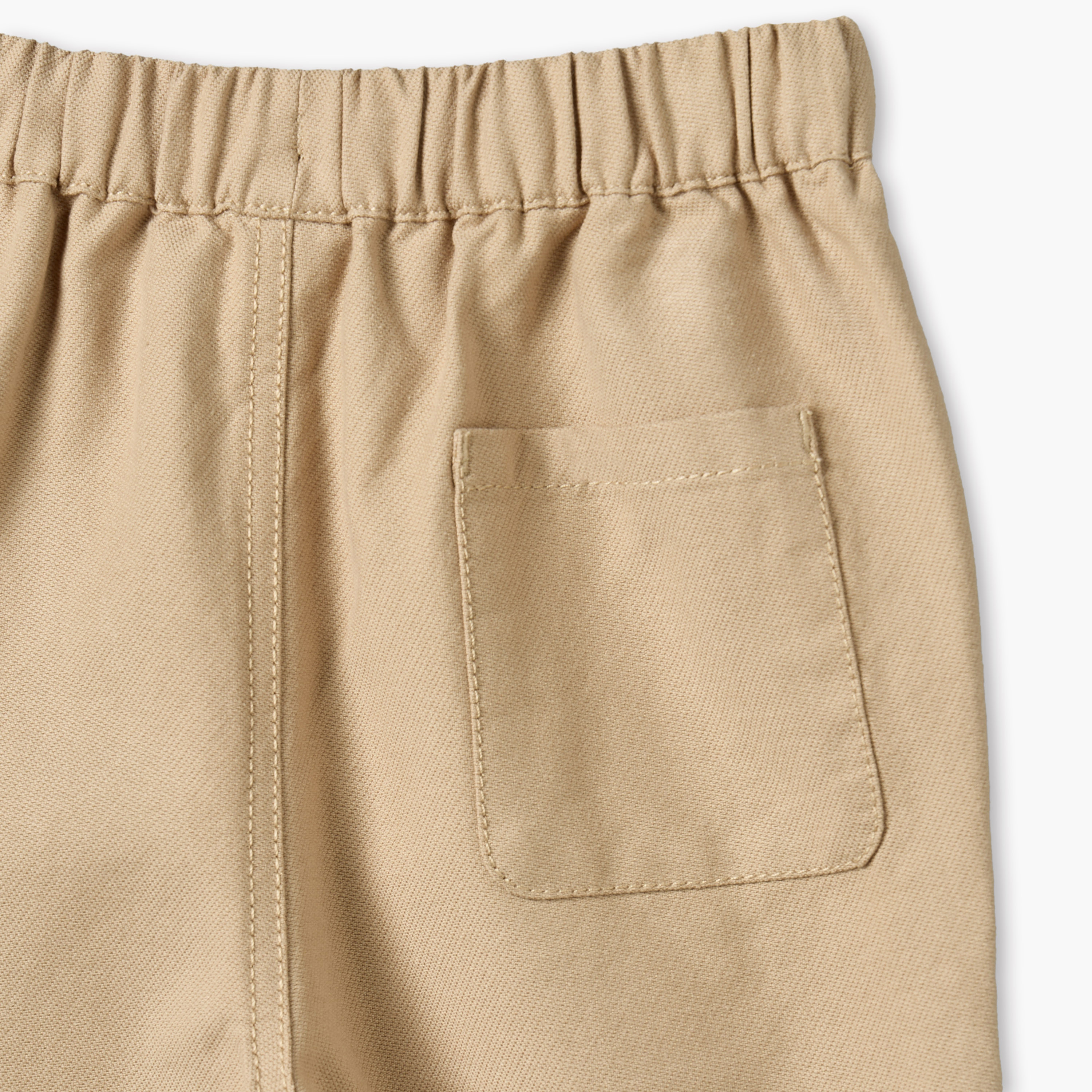 Giggles Pleated Trousers with Elasticated Drawstring-boys-clothing-bottoms-trousers-image-5