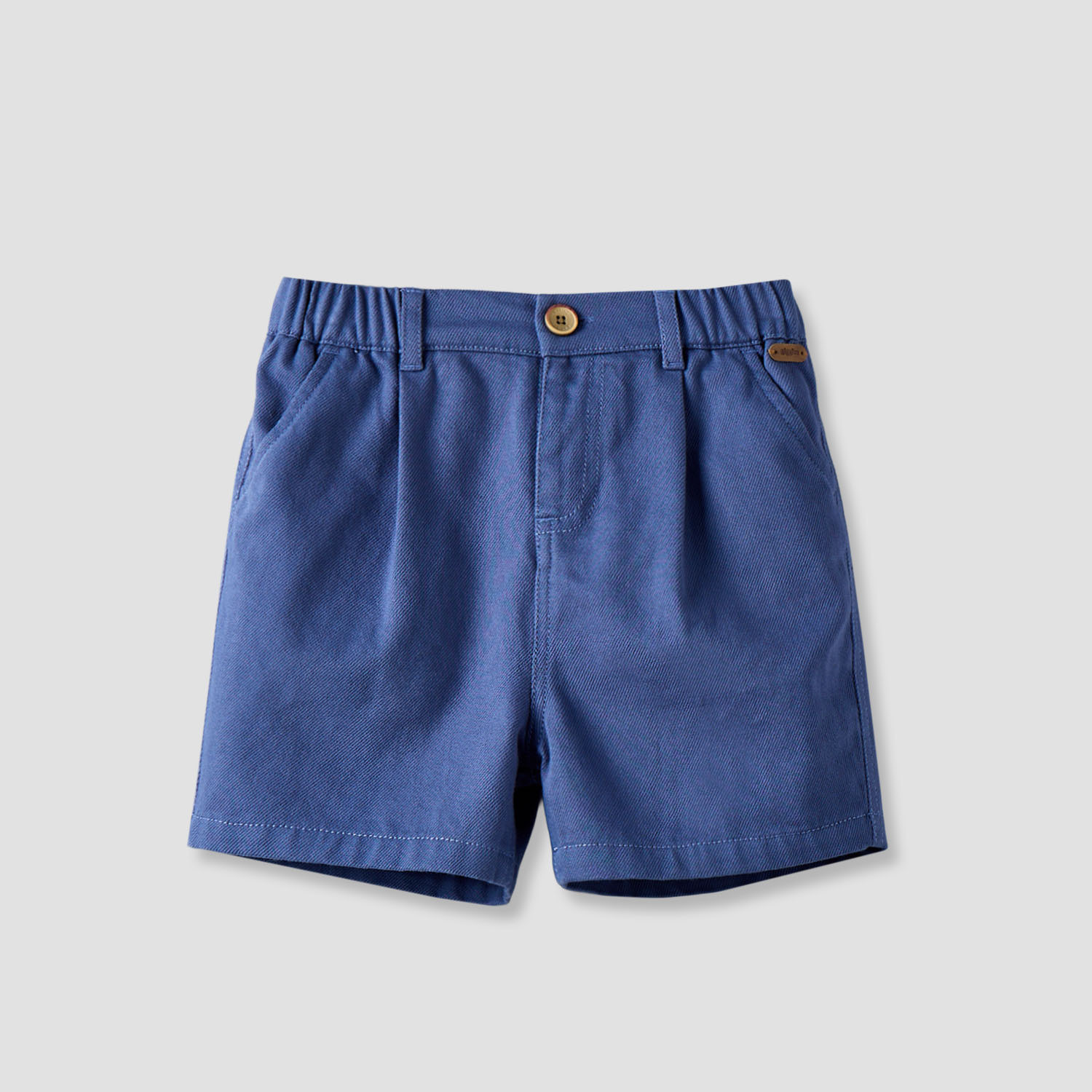 شورت قطني مريح بخصر مطاطي وجيوب من جيجلز-baby-boys-clothing-bottoms-shorts-image-1