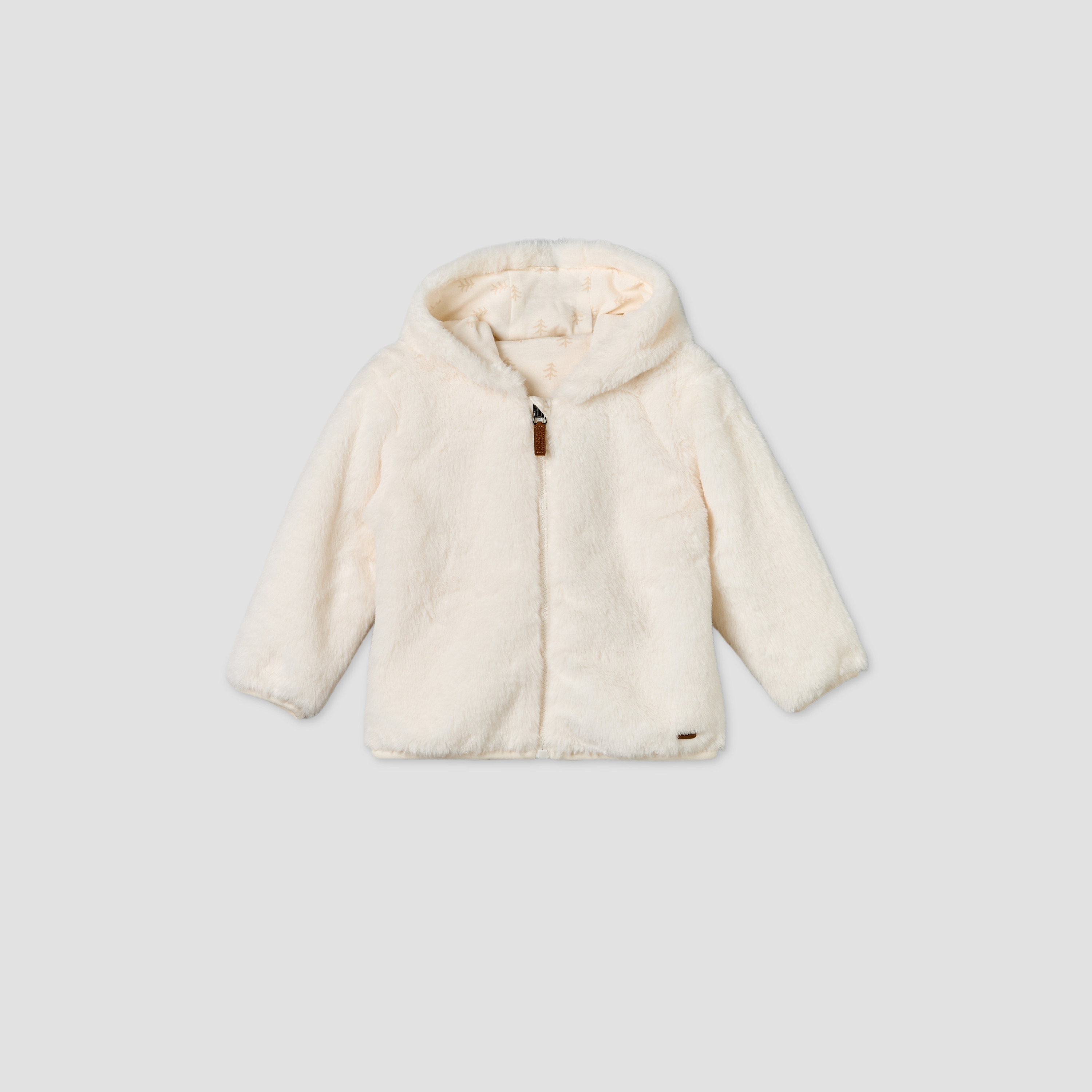 جاكيت فرو صناعي بقبعة من جيجلز-baby-boys-clothing-winterwear-jacketsandblazers-image-1