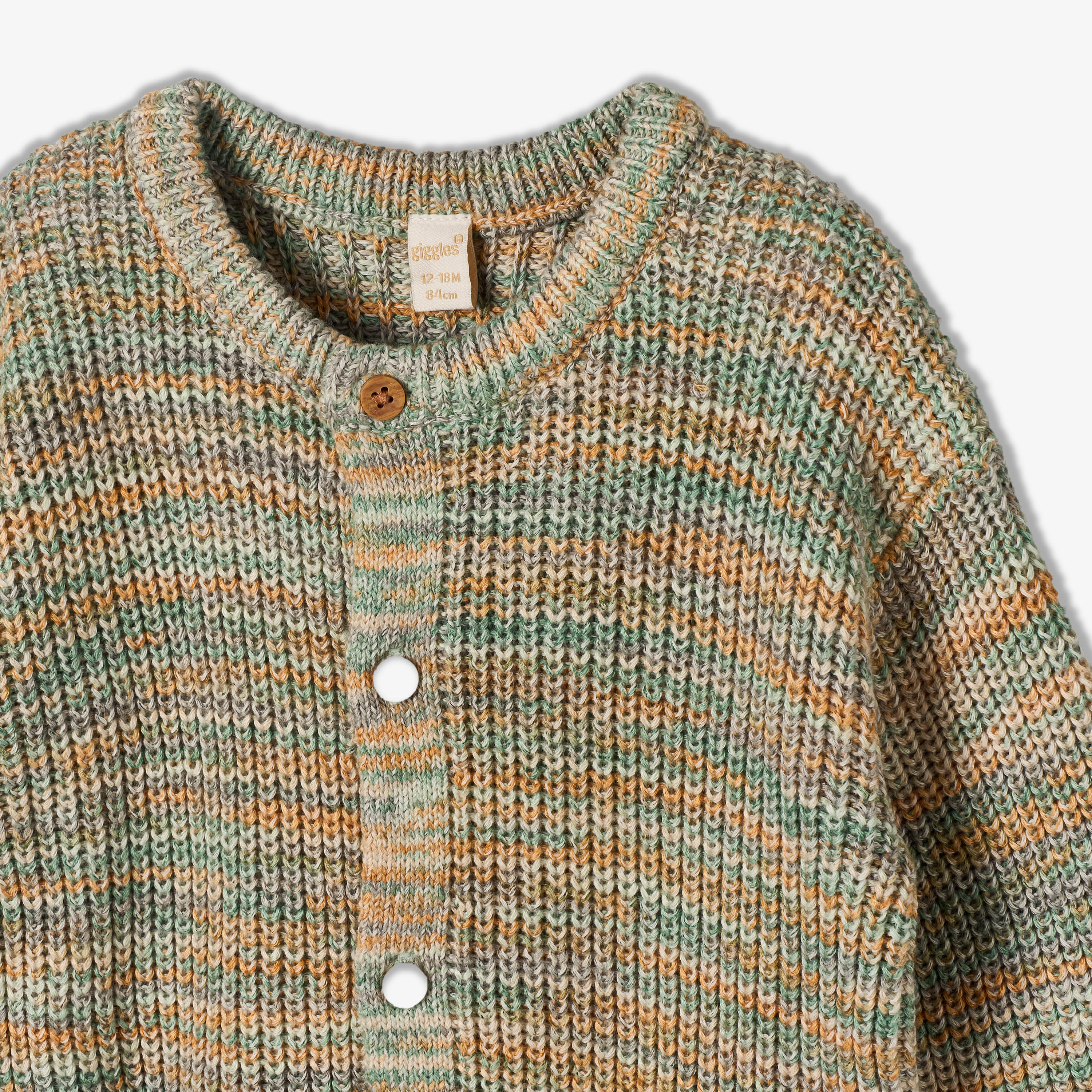 كارديجان بياقة ضيقة وأزرار إغلاق من جيجلز-baby-boys-clothing-winterwear-jumpersandcardigans-image-3