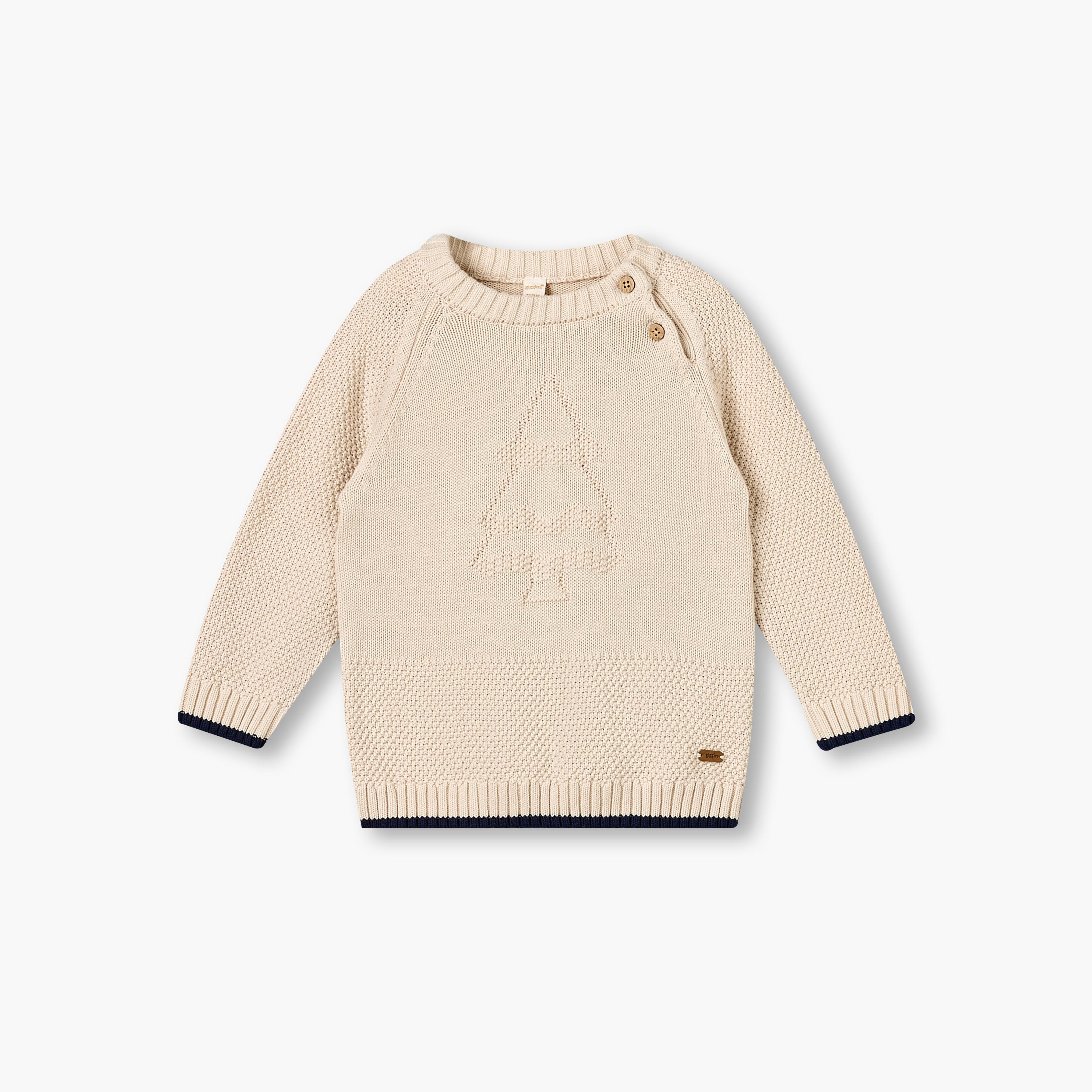 كارديجان بياقة ضيقة وأزرار كباسة من جيجلز-baby-boys-clothing-winterwear-jumpersandcardigans-image-2