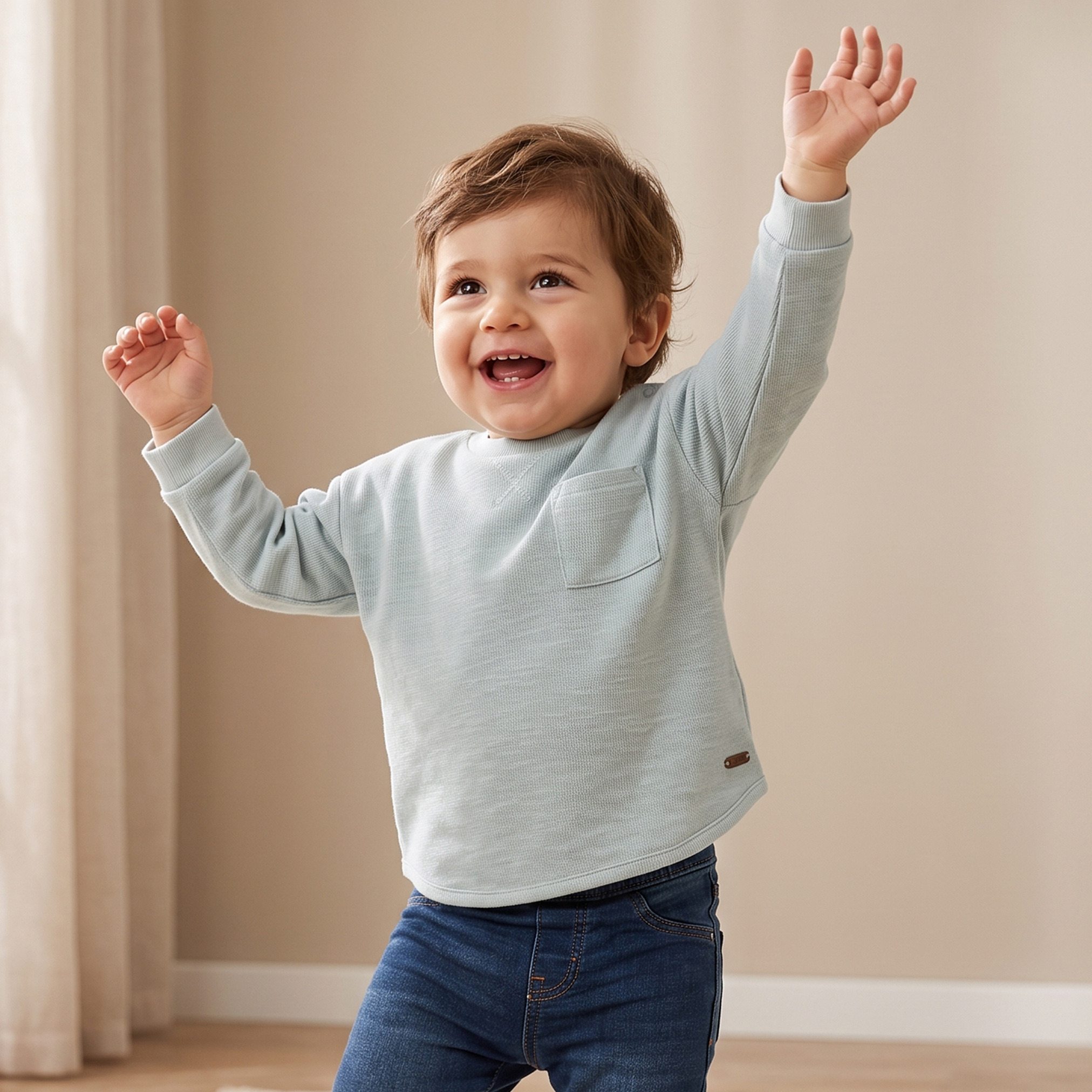 Giggles Textured Sweatshirt-baby-boys-clothing-winterwear-sweatshirts-image-1