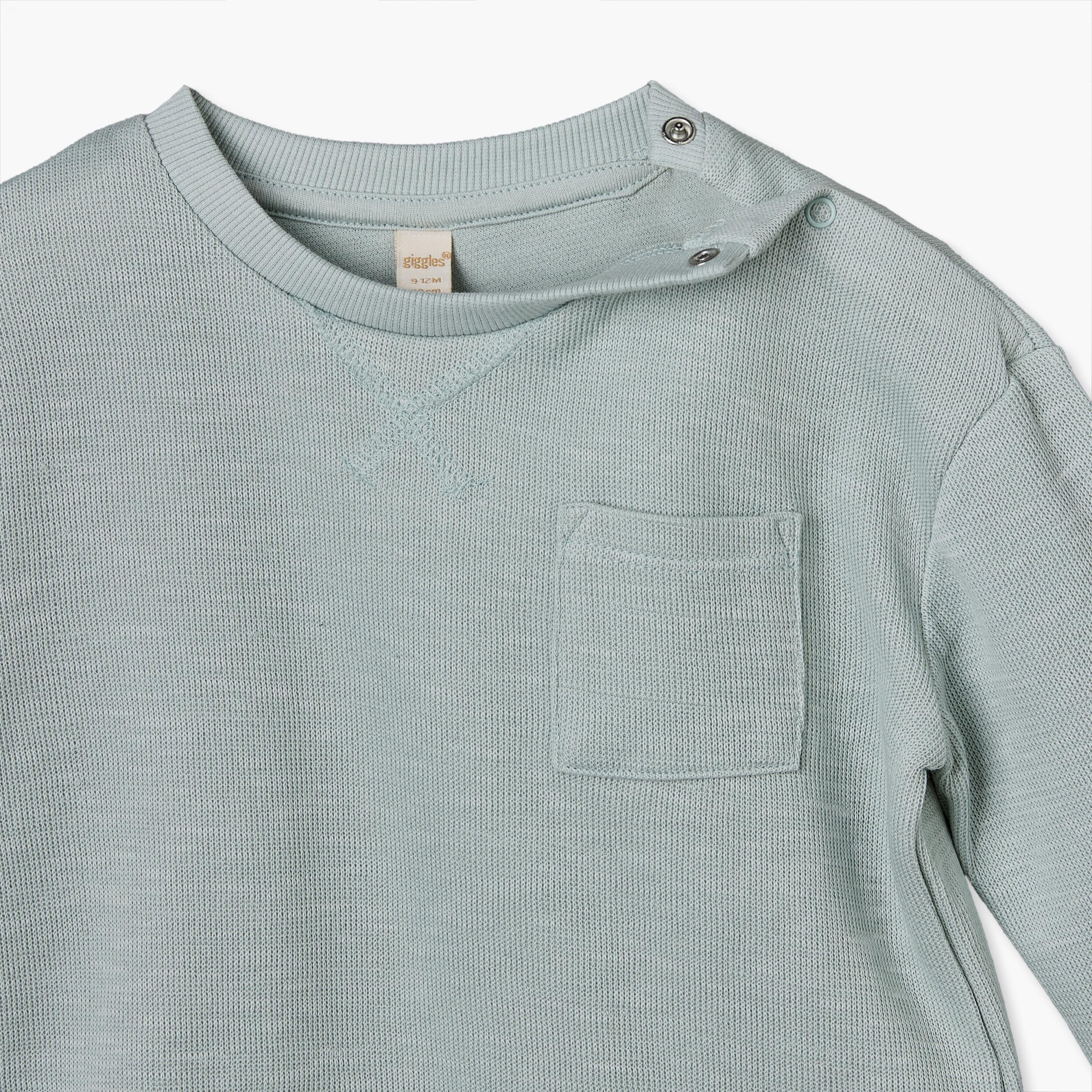 Giggles Textured Sweatshirt-baby-boys-clothing-winterwear-sweatshirts-image-4