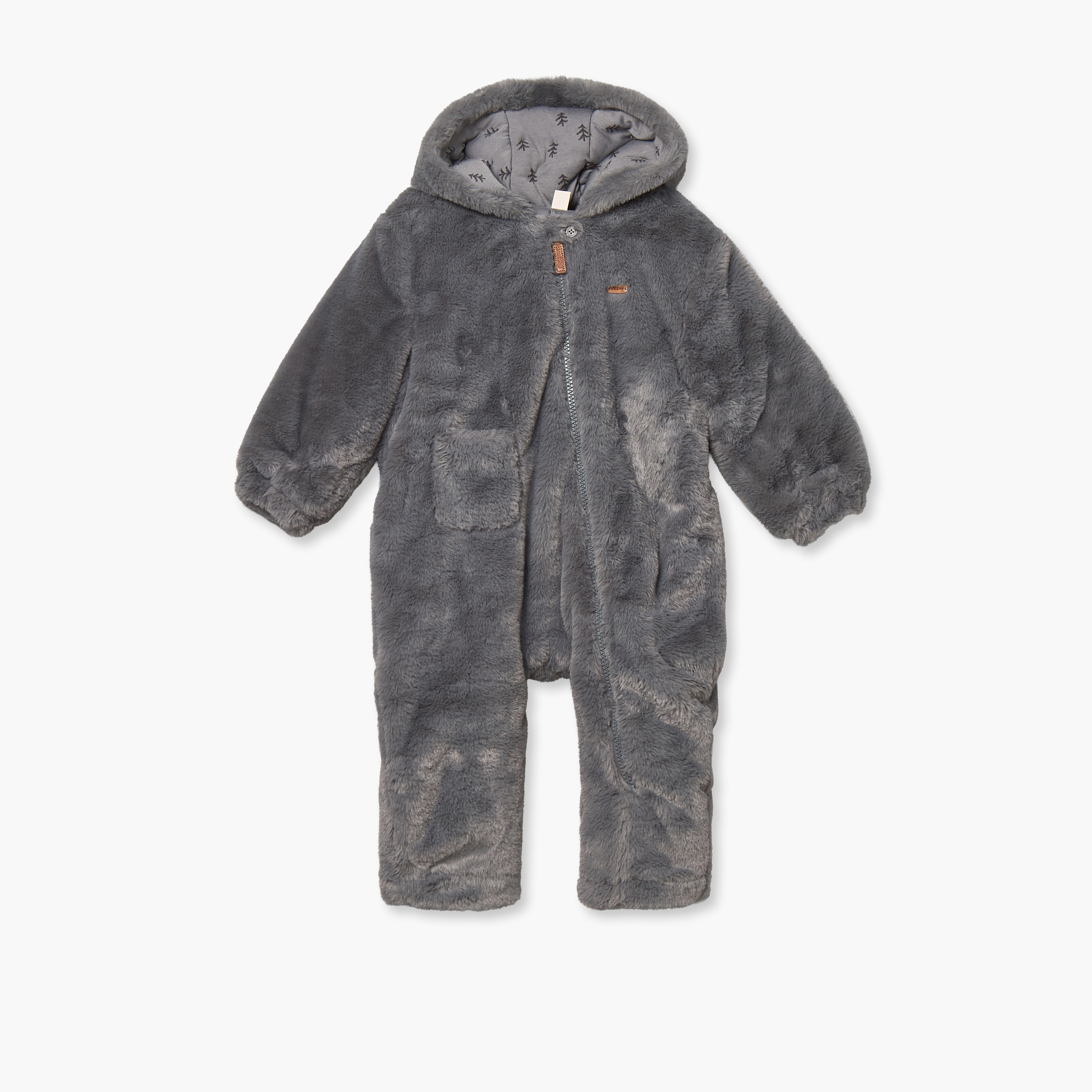 أفرول بقبعة مع قفازات وبوت قابلين للفصل من جيجلز-baby-boys-clothing-winterwear-sleepsuits-image-2