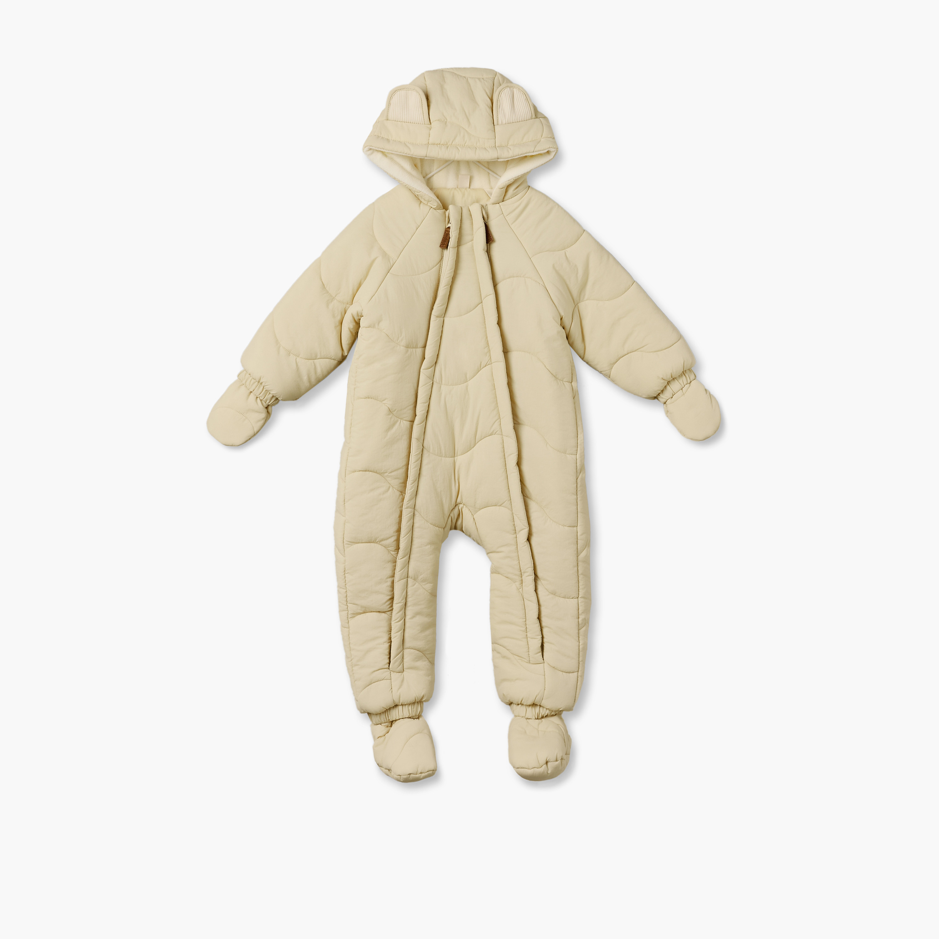 أوفرول بأكمام طويلة وغطاء رأس مع سحاب للإغلاق من جيجلز-baby-boys-clothing-winterwear-rompers-image-2