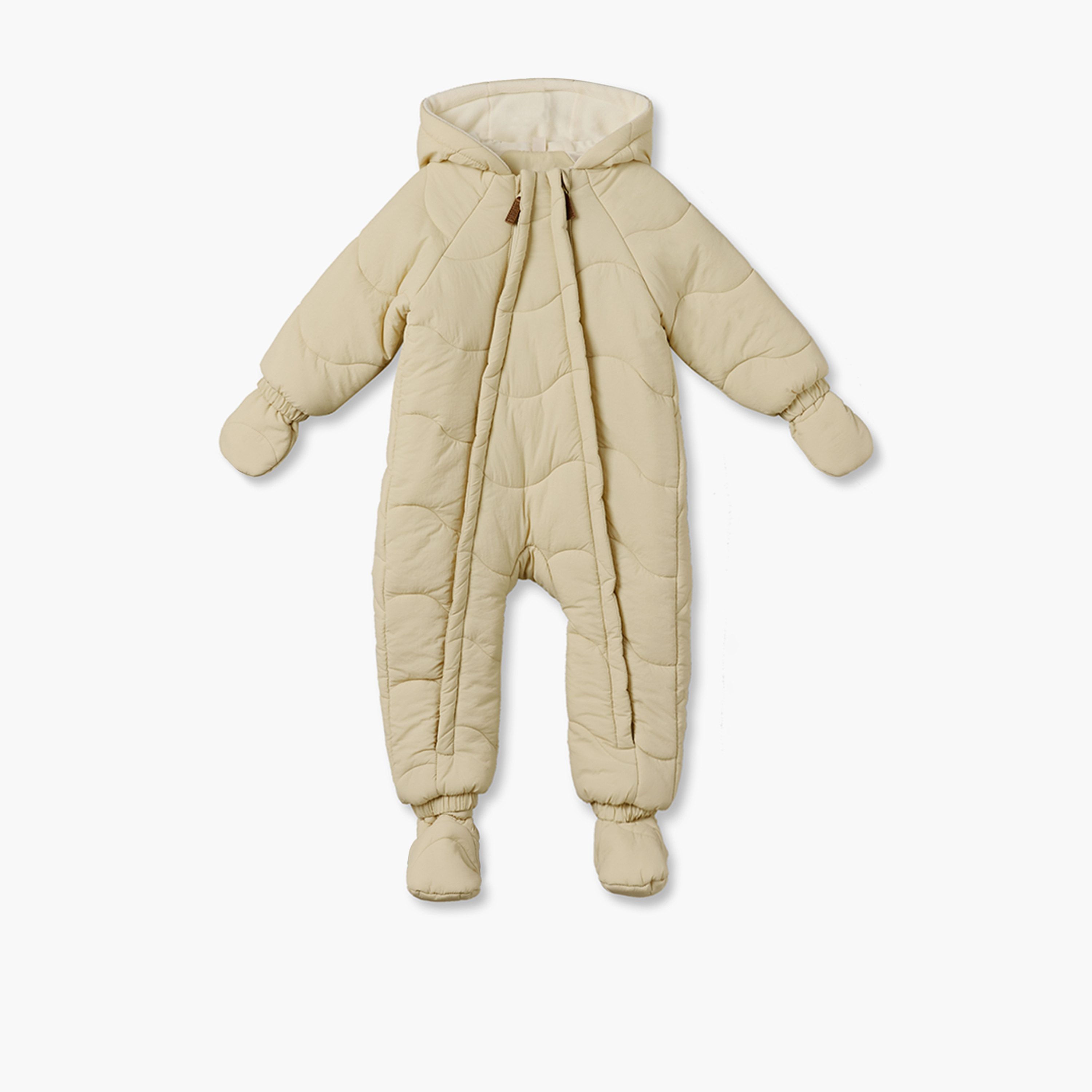 أوفرول بأكمام طويلة وغطاء رأس مع سحاب للإغلاق من جيجلز-baby-boys-clothing-winterwear-rompers-image-3